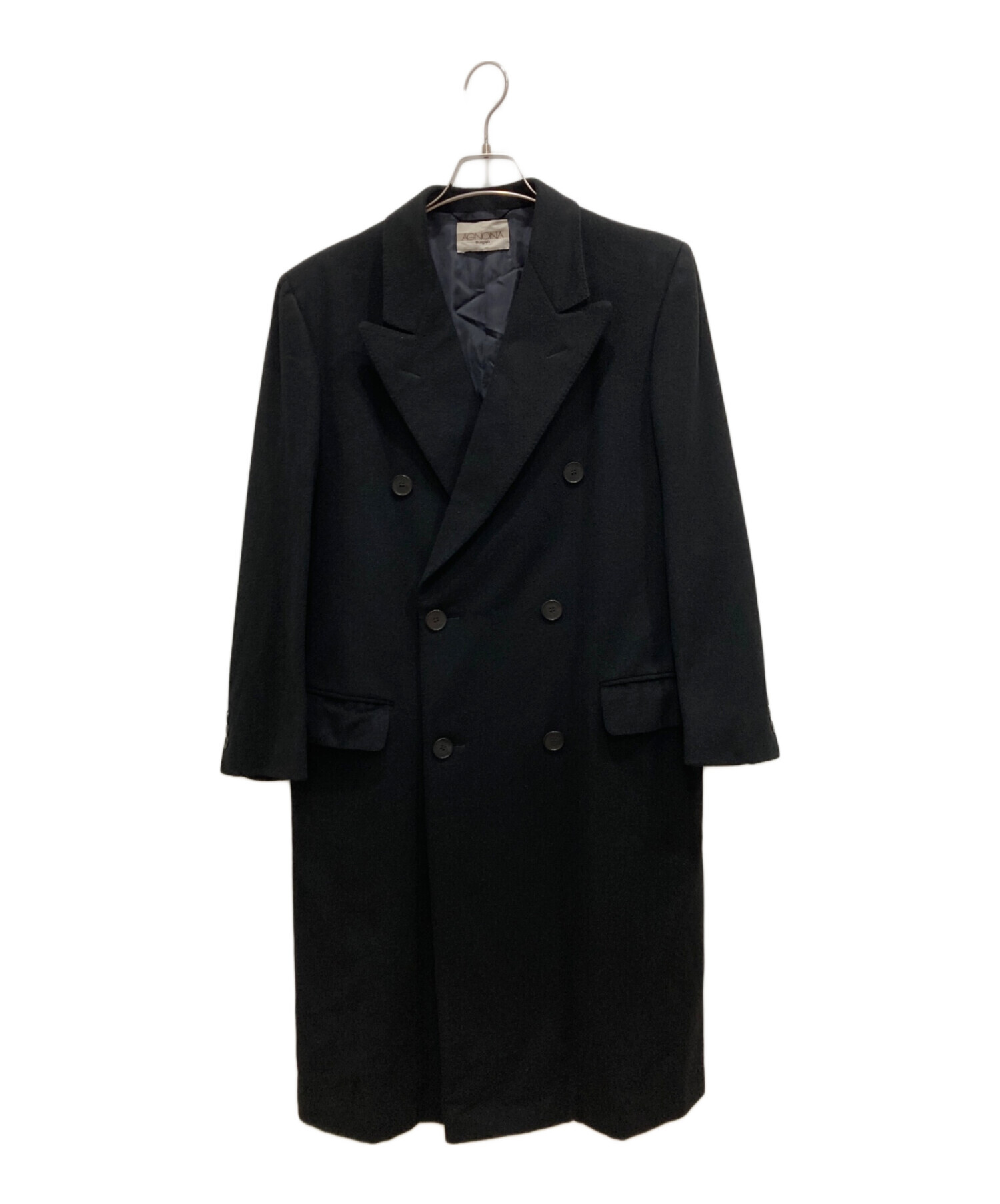 中古・古着通販】Agnona (アニオナ) カシミヤダブルチェスターコート 