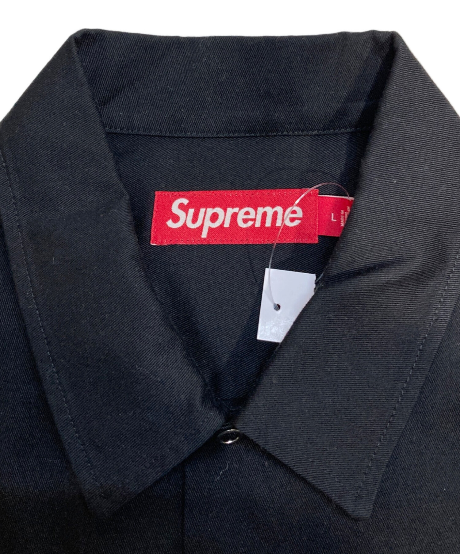 中古・古着通販】SUPREME (シュプリーム) our lady work shirt black 