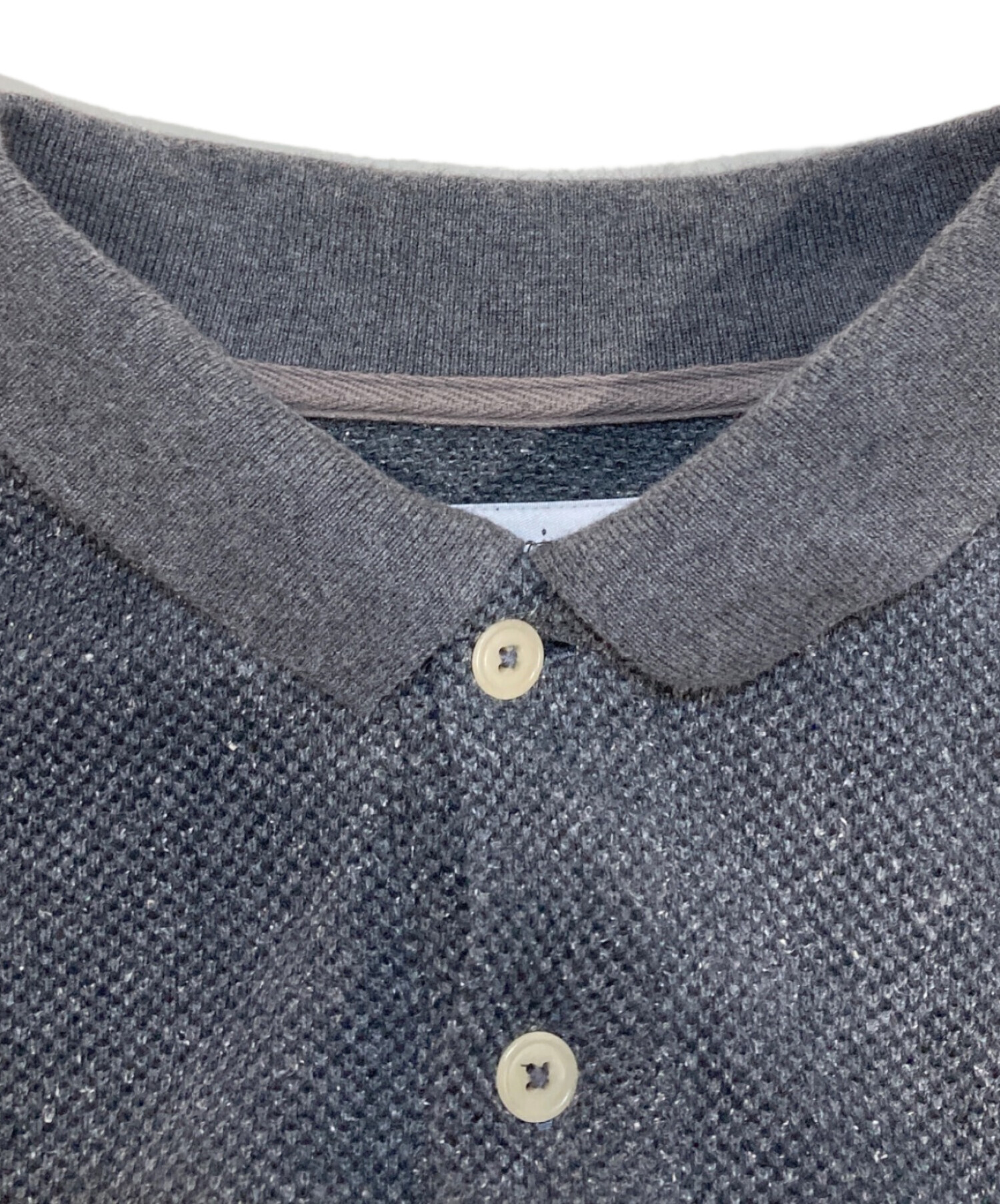 中古・古着通販】Cornier (コルニエ) SILK NEP HEAVY MOSS STITCH POLO 