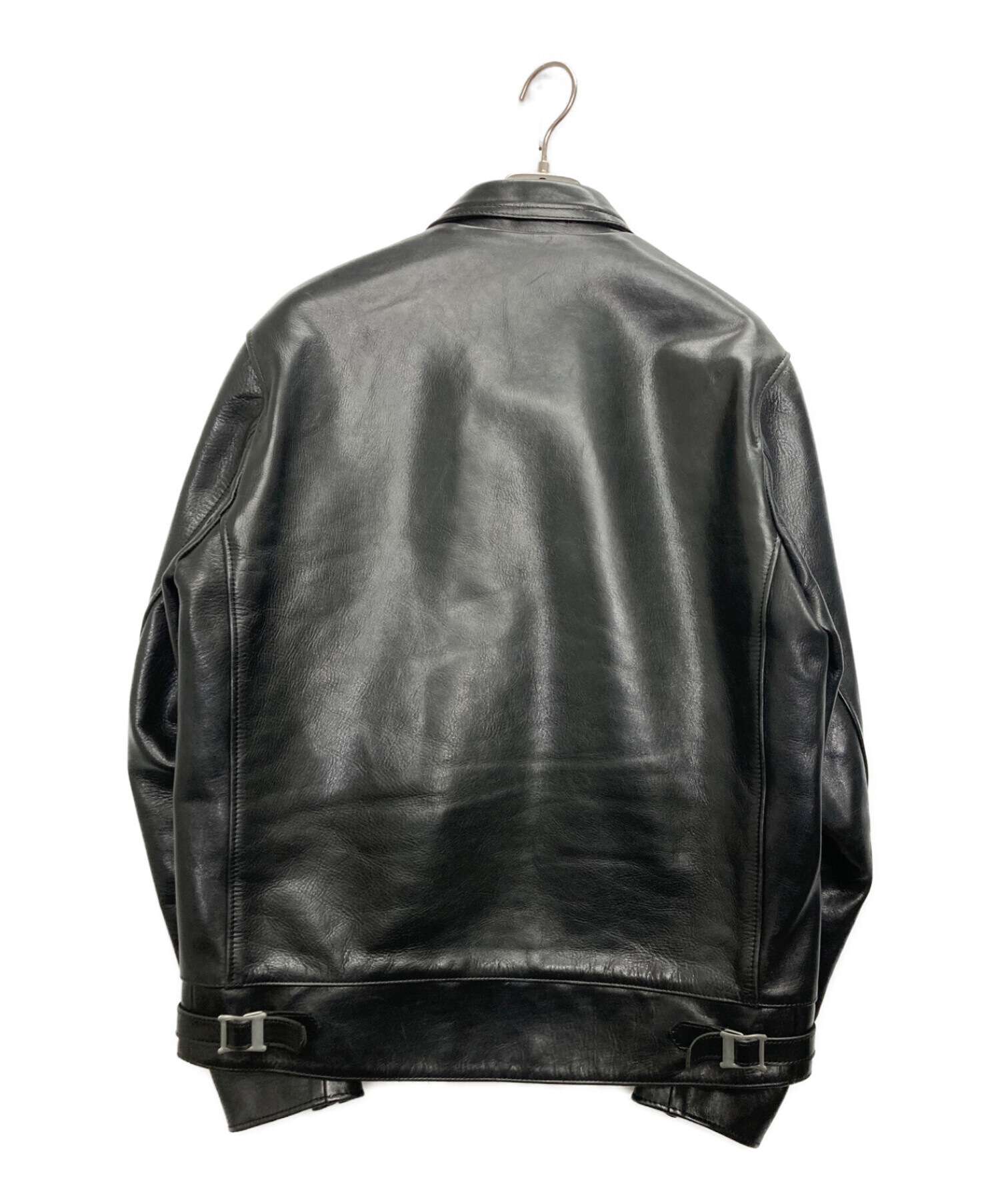 ADDICT CLOTHES (アディクト クローズ) ホースレザージャケット ブラック サイズ:42