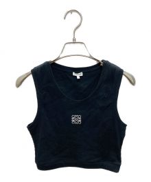 中古・古着通販】LOEWE (ロエベ) クロップドアナグラム タンクトップ  