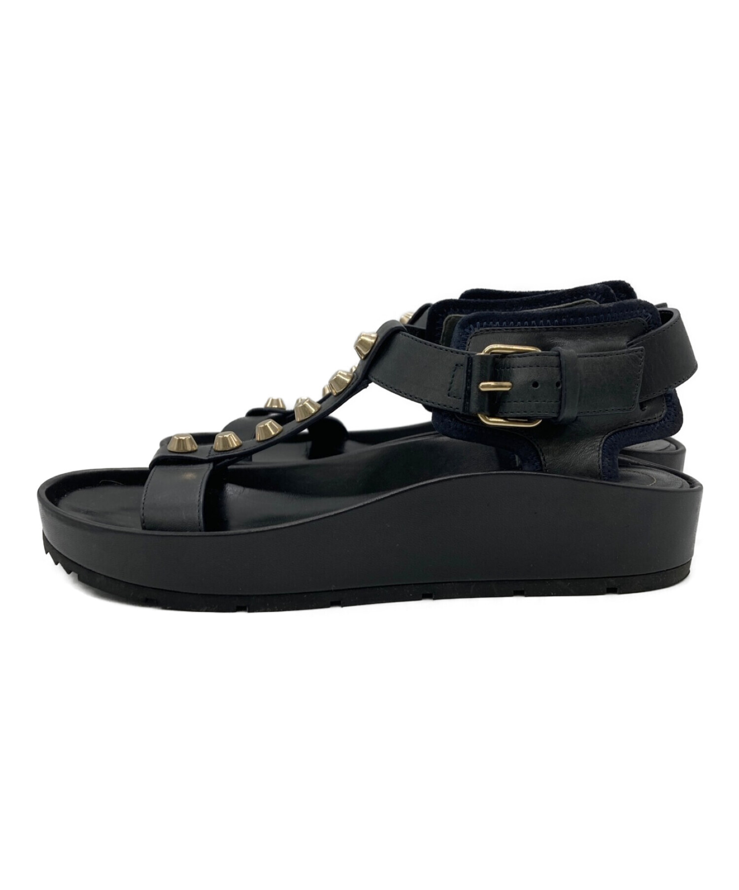 中古・古着通販】BALENCIAGA (バレンシアガ) スタッズストラップ 