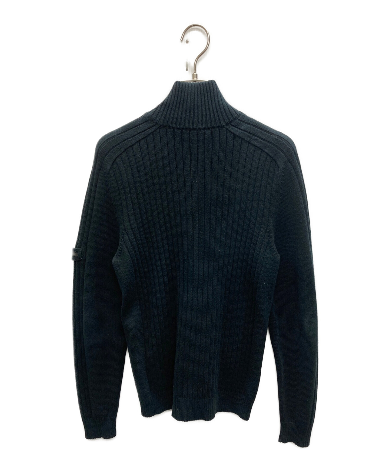 中古・古着通販】PRADA (プラダ) ドライバーズコットンニット ネイビー 