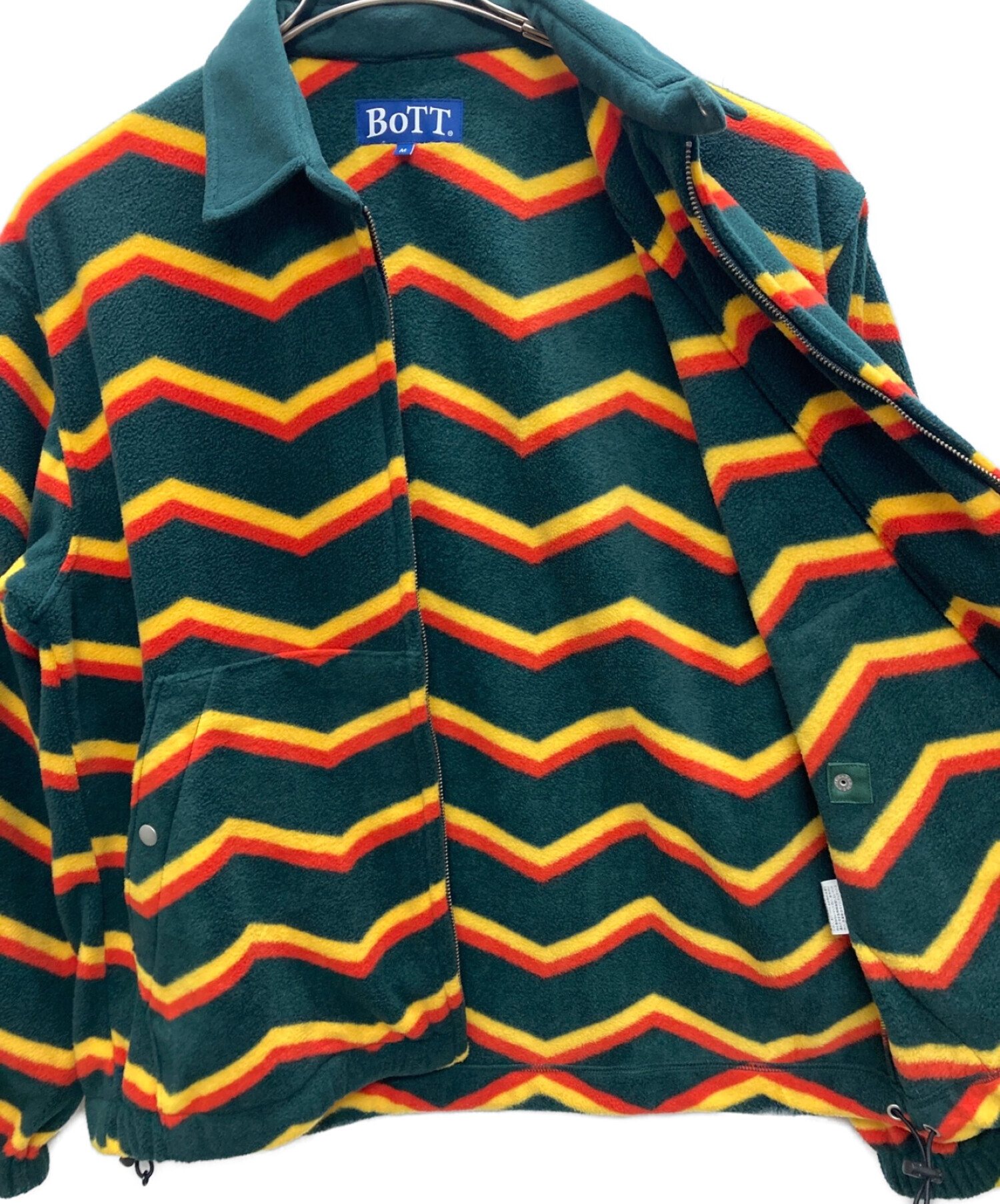 中古・古着通販】BoTT (ボット) 23AW Fleece Bomber Jacket グリーン 
