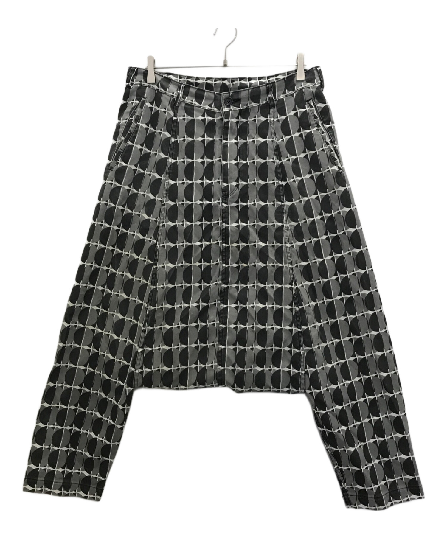 BLACK COMME des GARÇONS 黒 サルエルパンツ Lサイズ