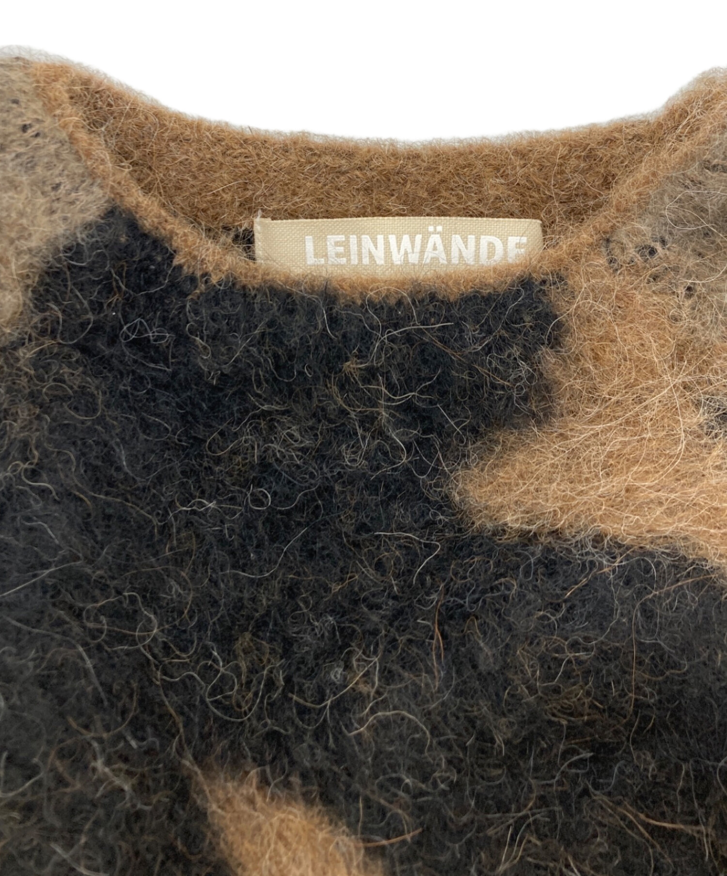 中古・古着通販】LEINWANDE (ラインヴァンド) アルパカ モヘア カモ 