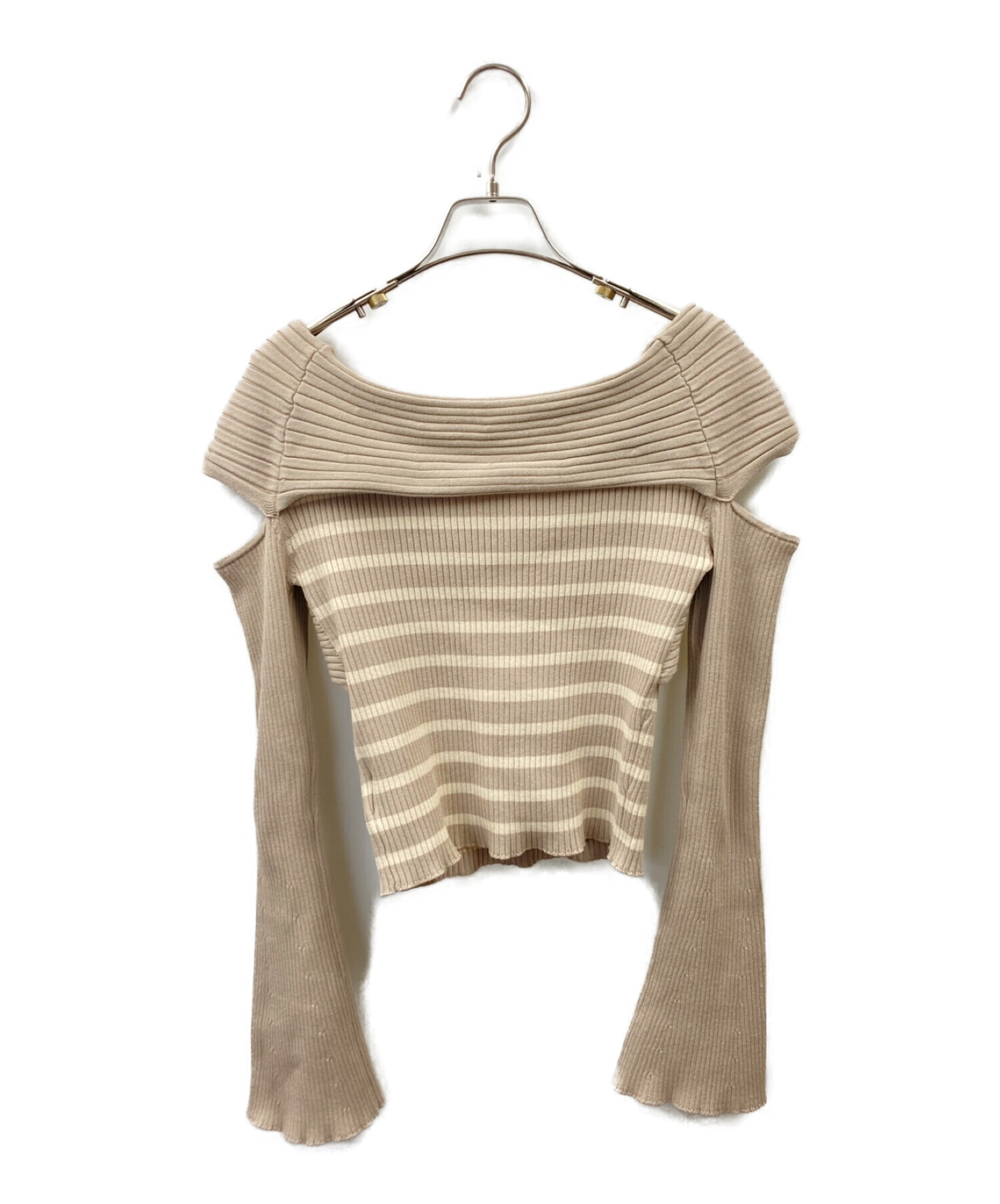herlipto Open Sleeve Knit Top - 長袖