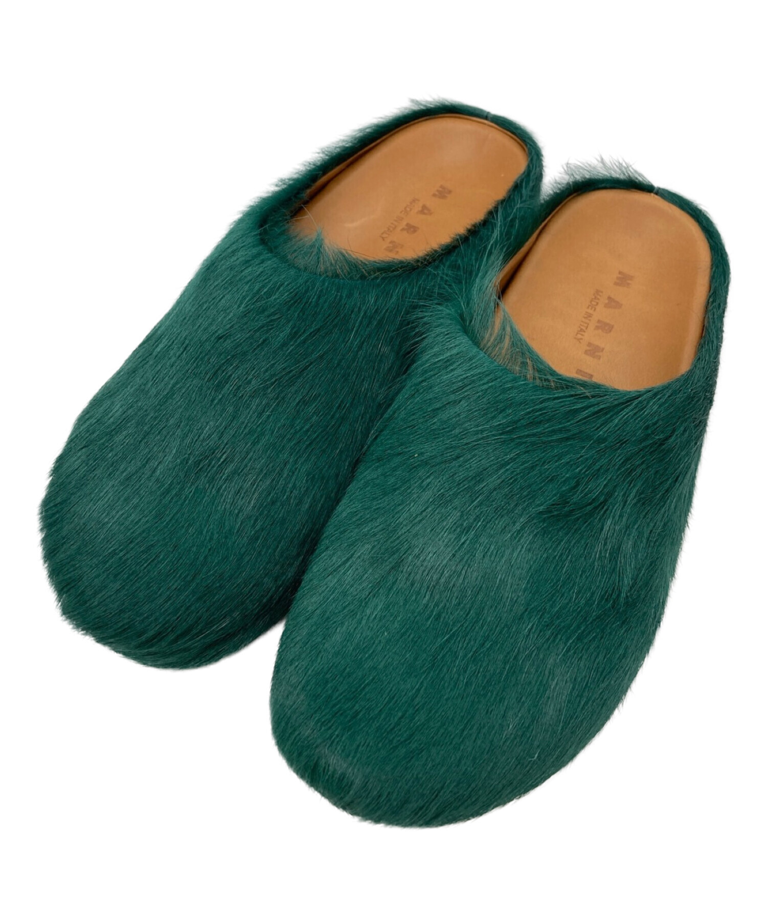 Marni カーフヘアスリッポン サボ Marni カーフヘアスリッポン サボ