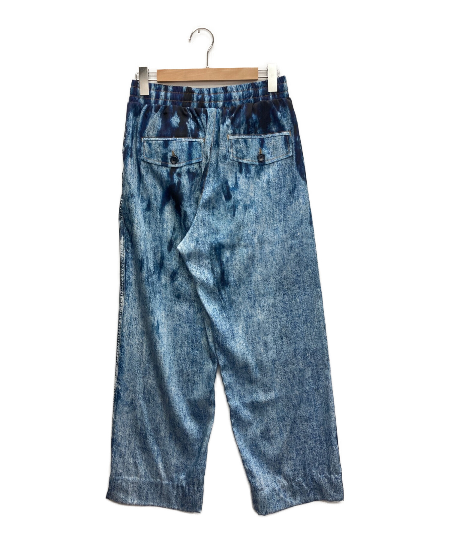 US fake vintage denim easy pants type-47 USアス Fake Vintage Denim