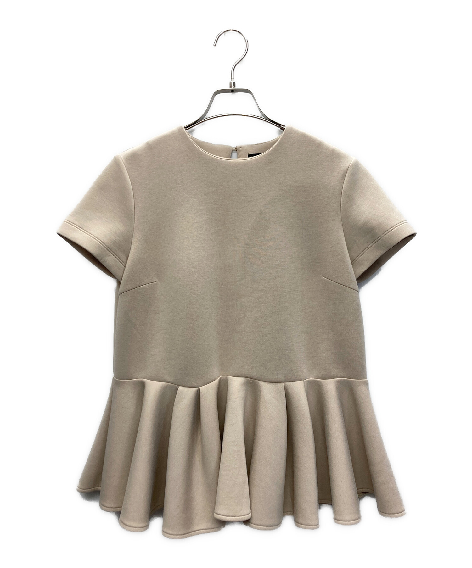 TSURU ツルバイマリコオイカワ ペプラム カットソー