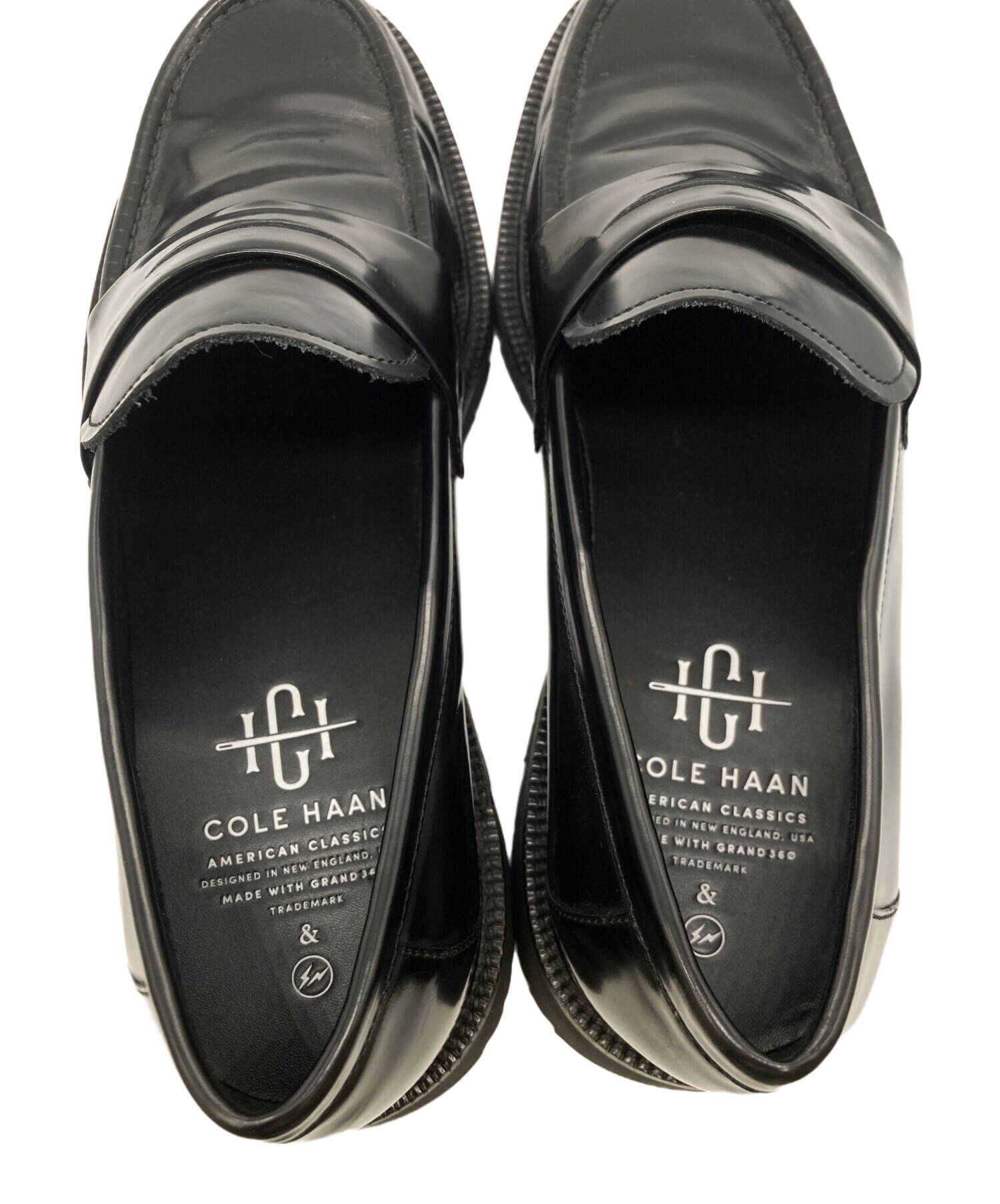 FRAGMENT×COLEHAAN Classics Penny Loafer 中古・古着通販】COLE HAAN 