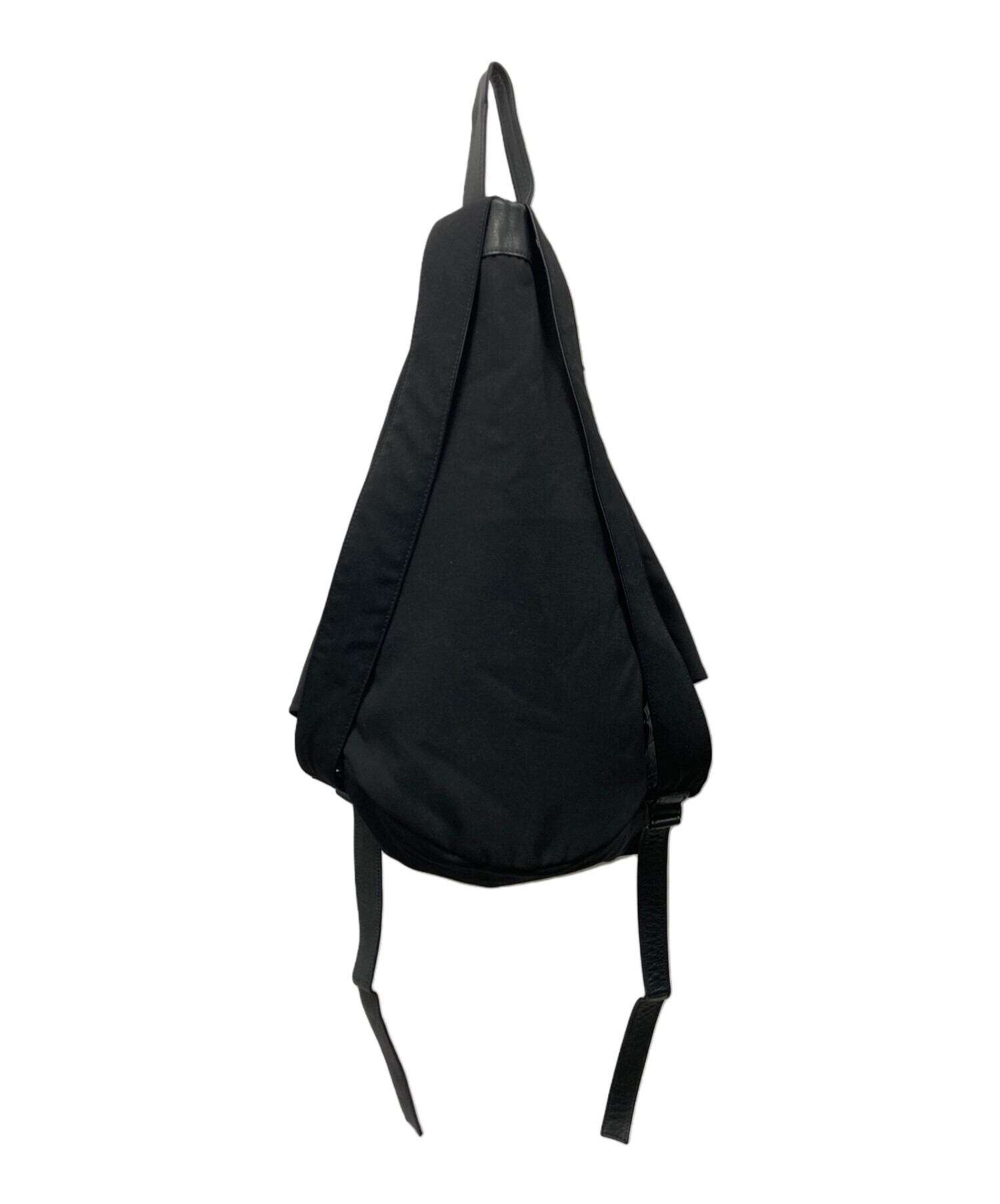 ヨウジヤマモトWOOL GABARDINE DRAPE BAG