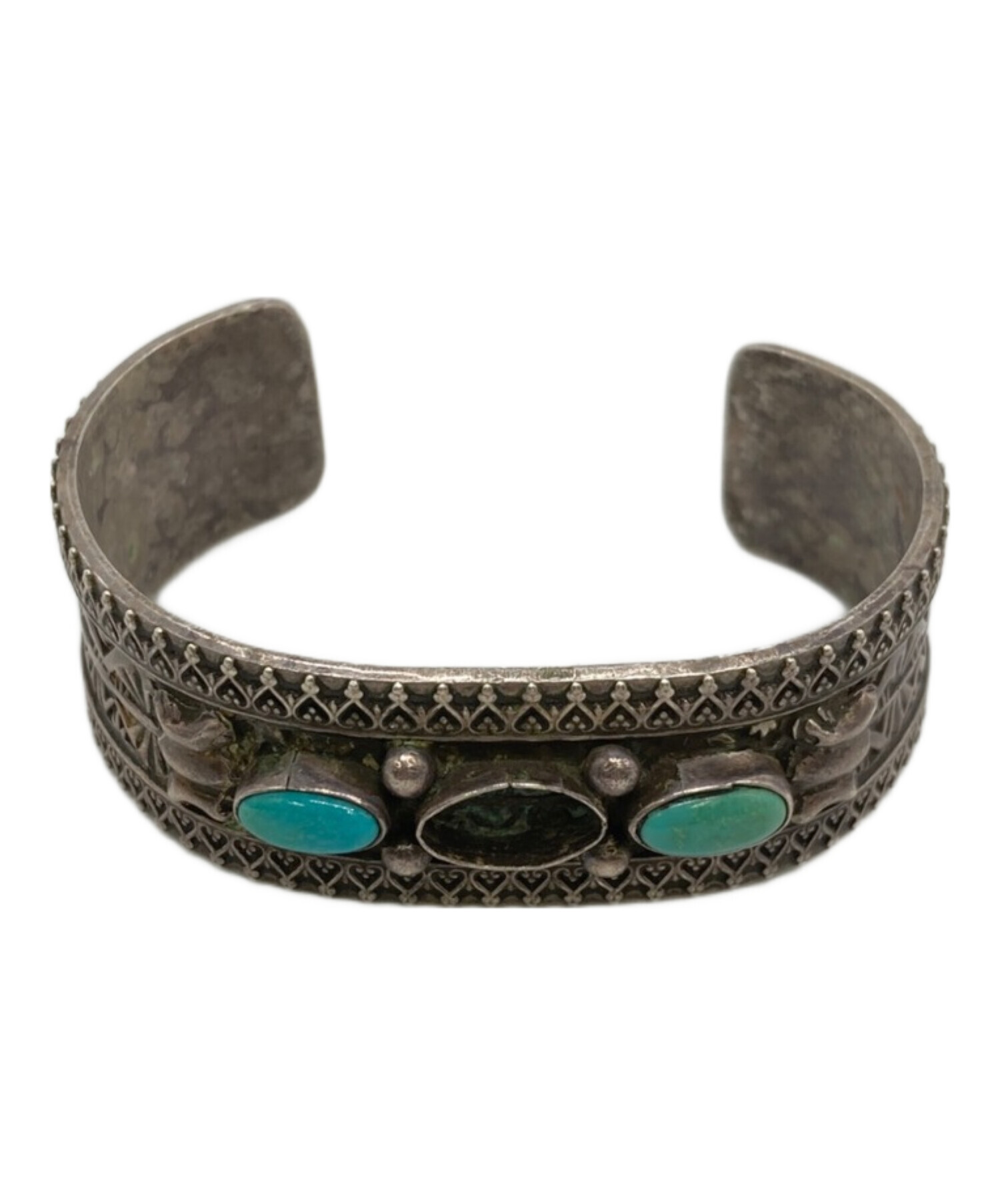 ターコイズ シルバーバングル 中古・古着通販】Navajo (ナバホ 