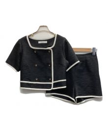 中古・古着通販】Her lip to (ハーリップトゥ) Mondrian Tweed Set-Up 