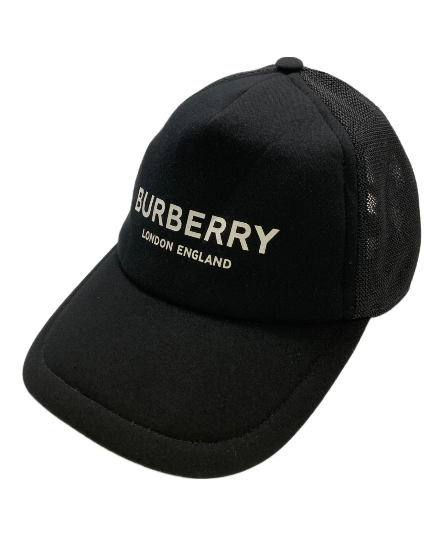 中古・古着通販】BURBERRY (バーバリー) ロゴプリントメッシュキャップ 