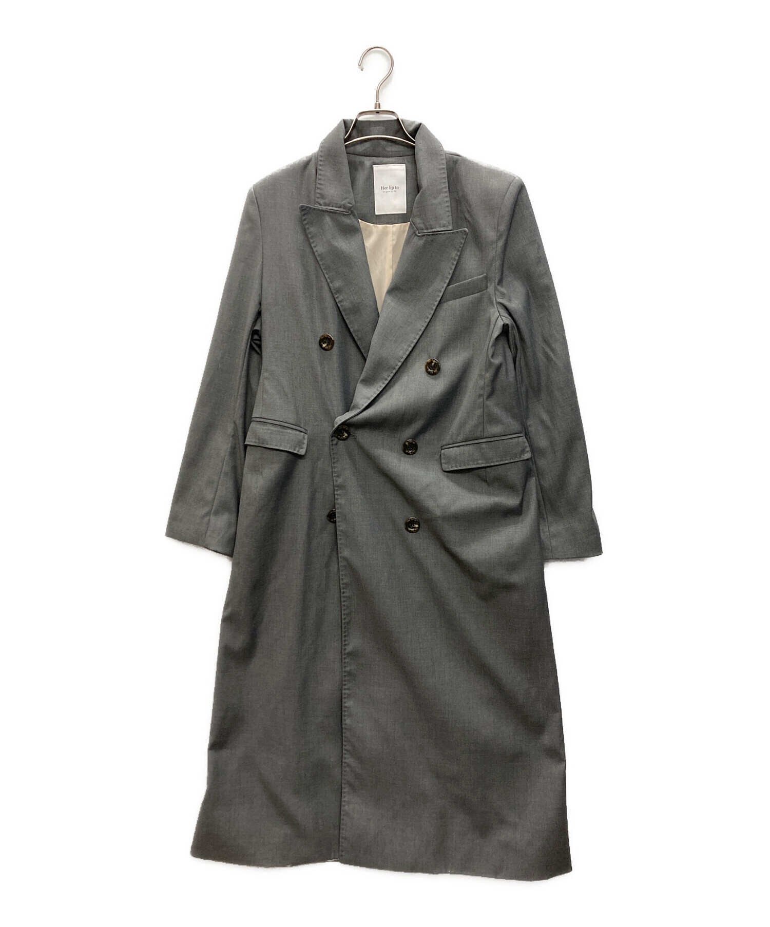 herlipto ♡ Double Breasted Long Blazer herlipto ♡ Double Breasted Long Blazer - メルカリ