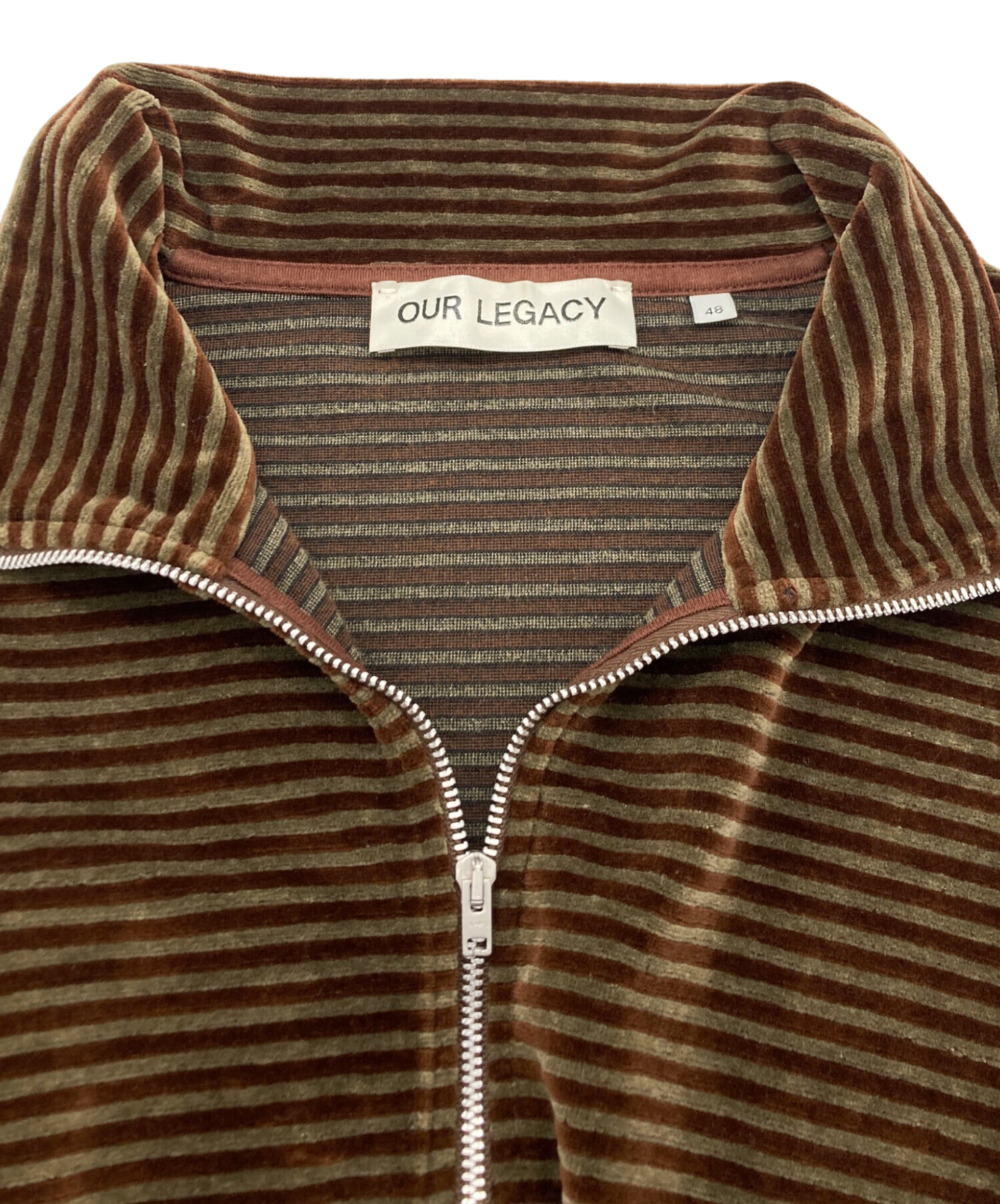 中古・古着通販】OUR LEGACY (アワーレガシー) SHRUNKEN FULLZIP POLO  