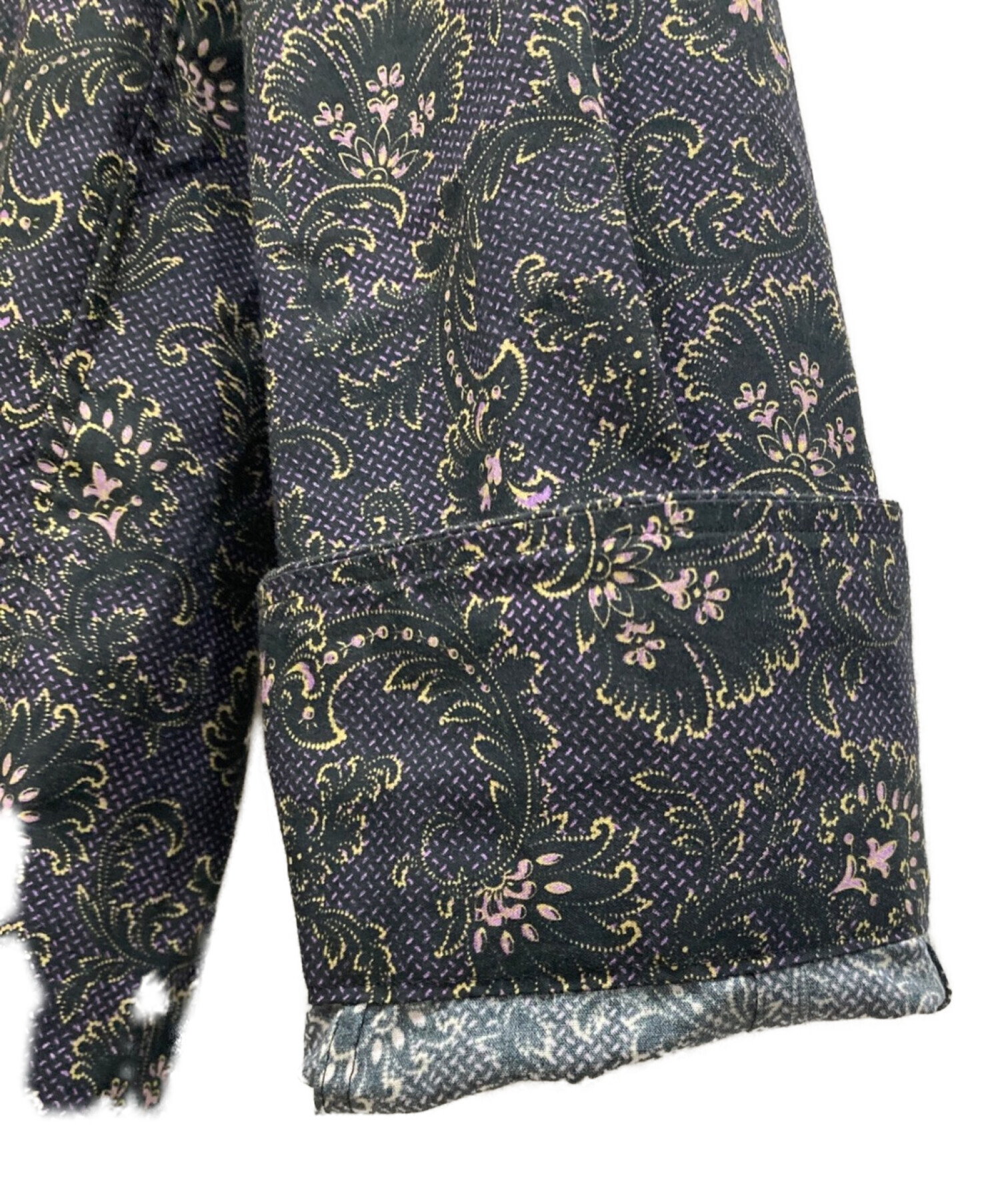 HEUGN ペイズリーカラーシャツ シャツ