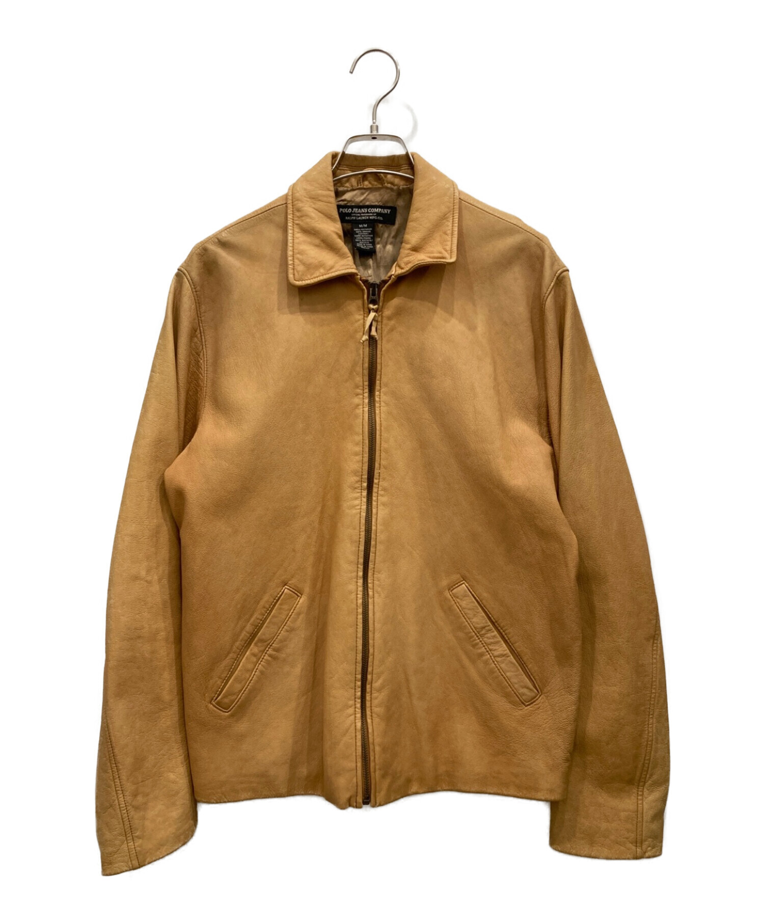 中古・古着通販】RALPH LAUREN (ラルフローレン) シングルレザー 