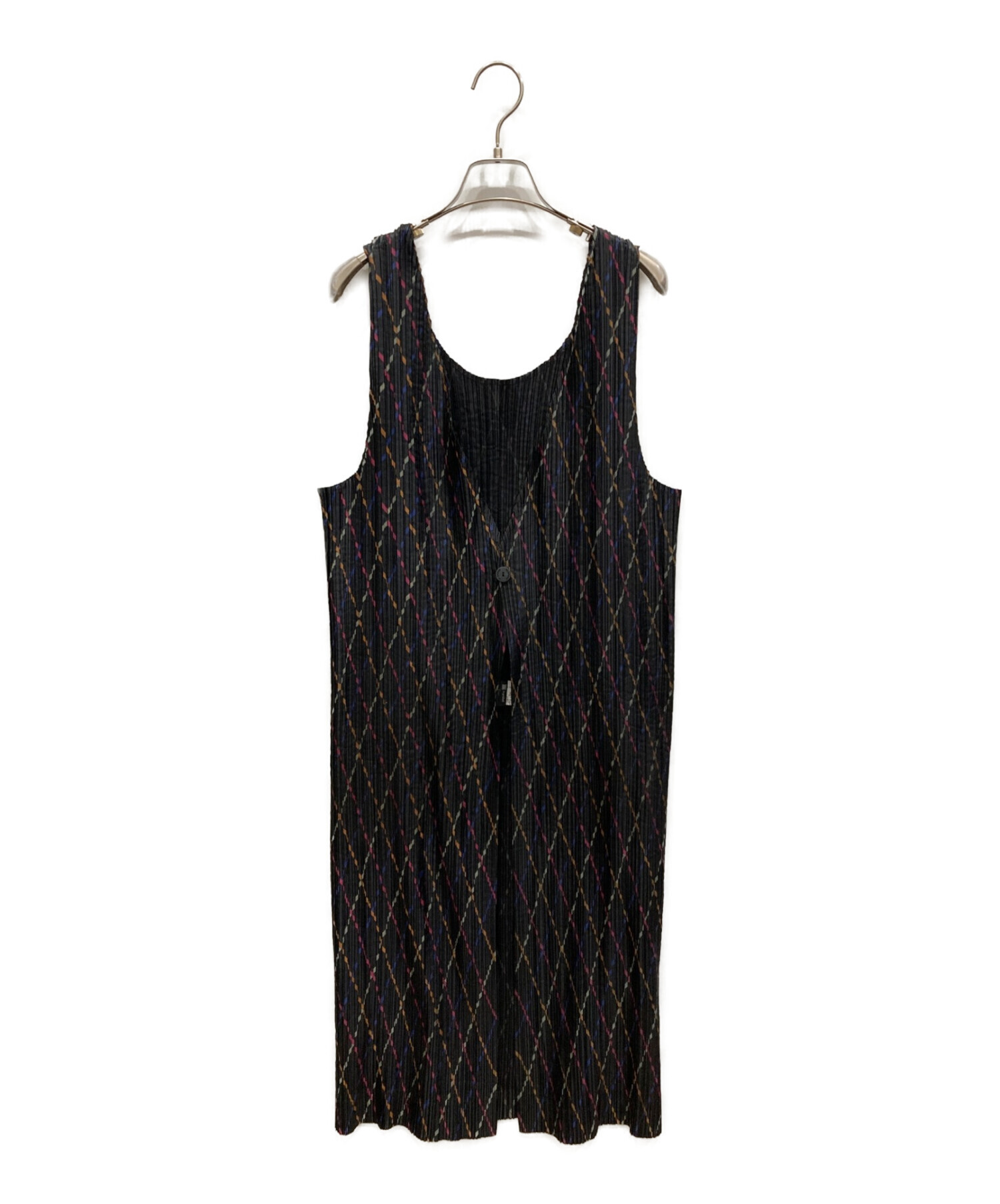 アイムプロダクト イッセイミヤケ黒プリーツエプロン