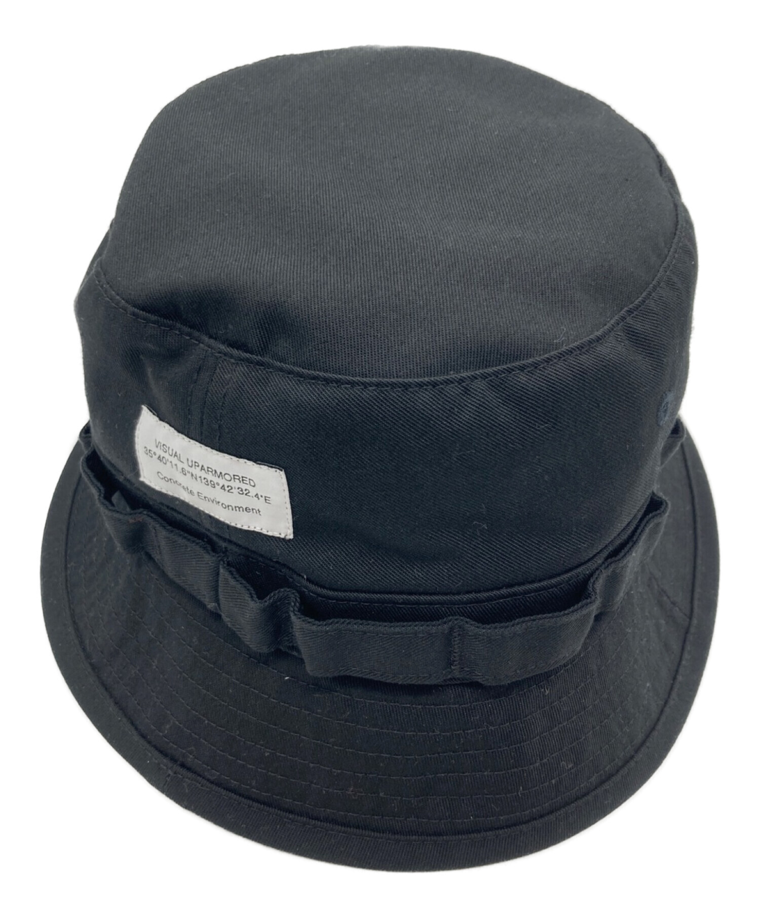 WTAPS (ダブルタップス) JUNGLE 02 / HAT / CTPL. TWILL ブラック サイズ:X 03