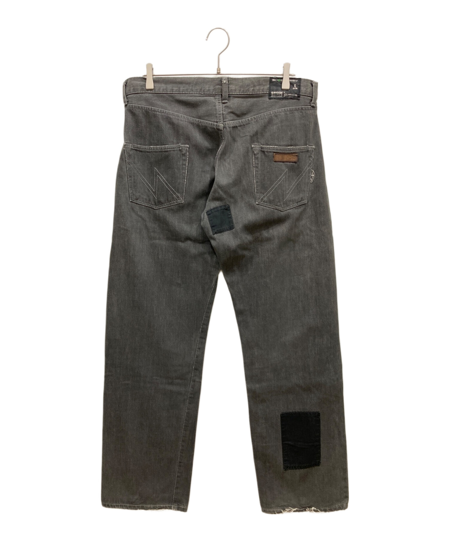 中古・古着通販】NEIGHBORHOOD (ネイバーフッド) ダメージ加工デニム 