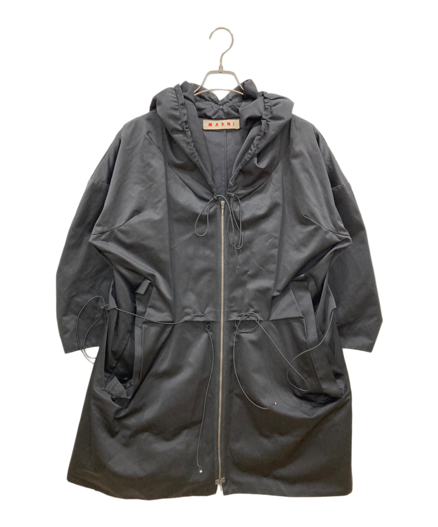 中古・古着通販】MARNI (マルニ) コート ブラック サイズ:40｜ブランド 