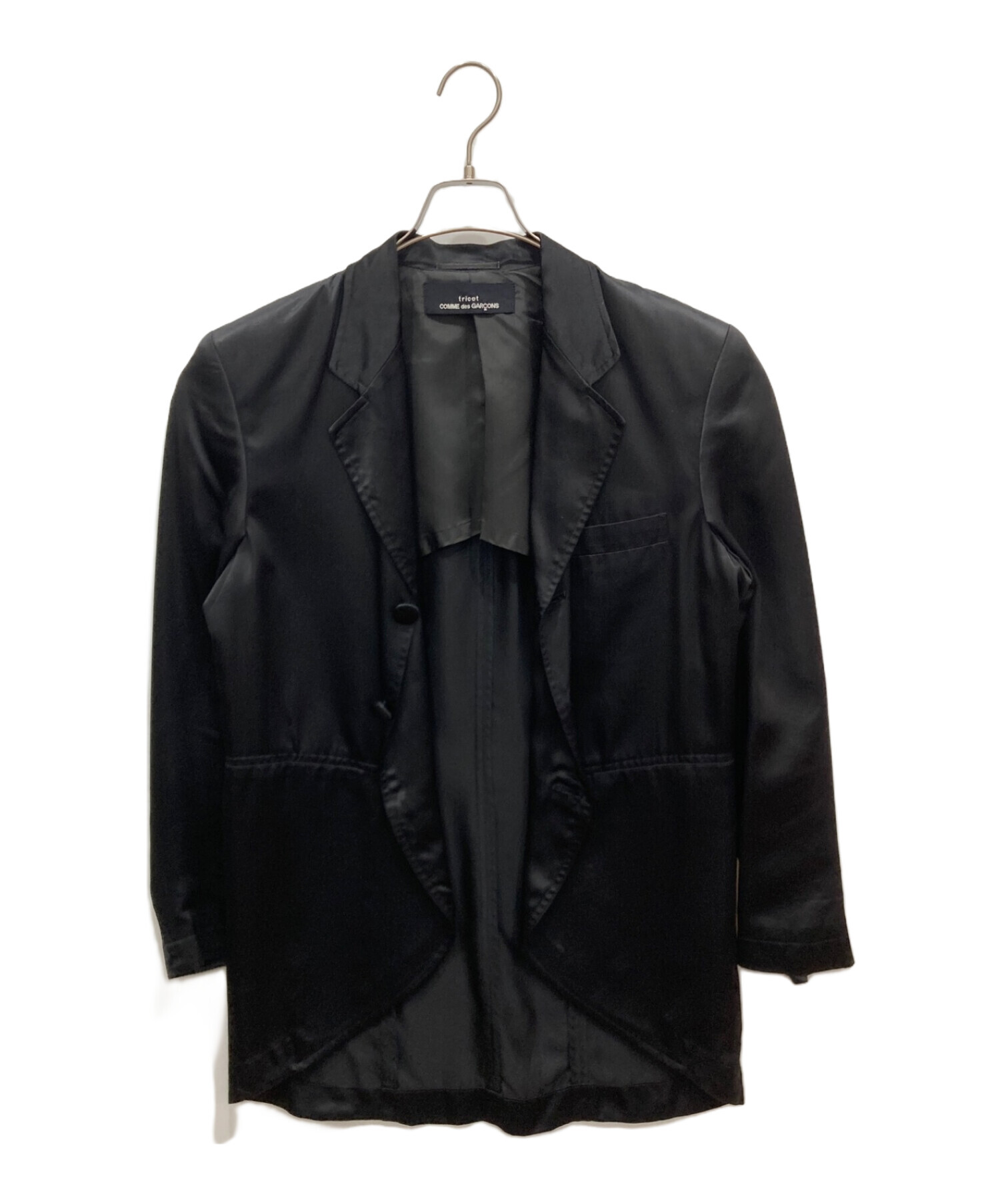 tricot comme des garcons ジャケット レーヨン ブラック