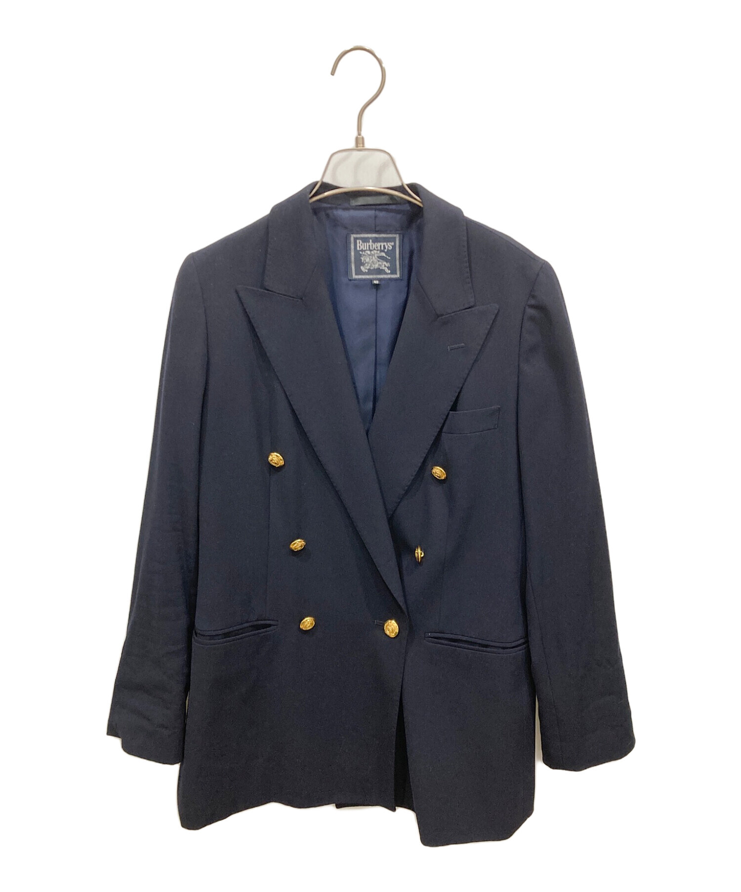 バーバリー フォーマル ダブル ジャケット 紺ブレ 金ボタン  140 バーバリー フォーマル ダブル ジャケット 紺ブレ 金ボタン 140