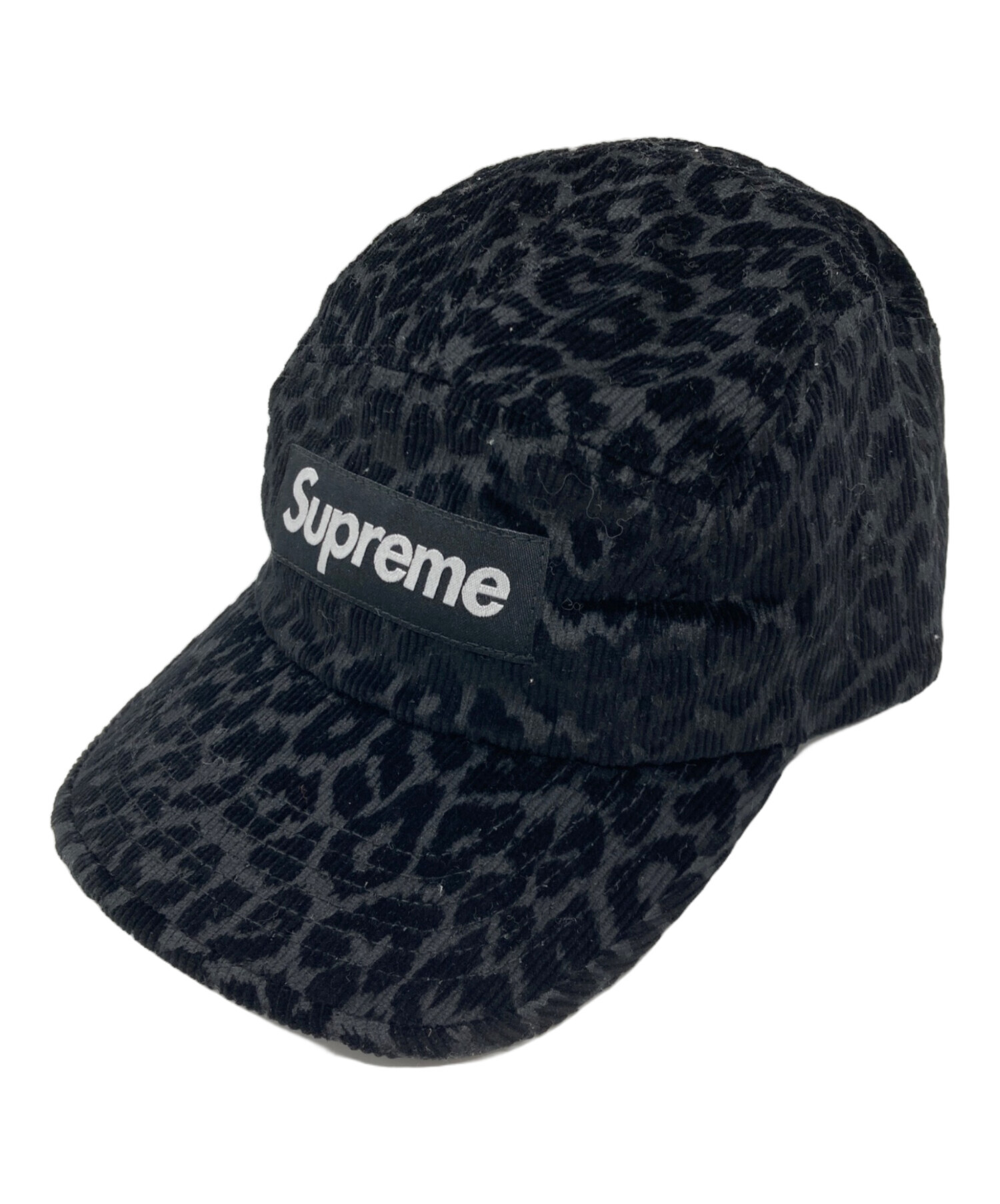 Supreme Corduroy Camp Cap ブラック 23aw Supreme◇25SS/CORDUROY