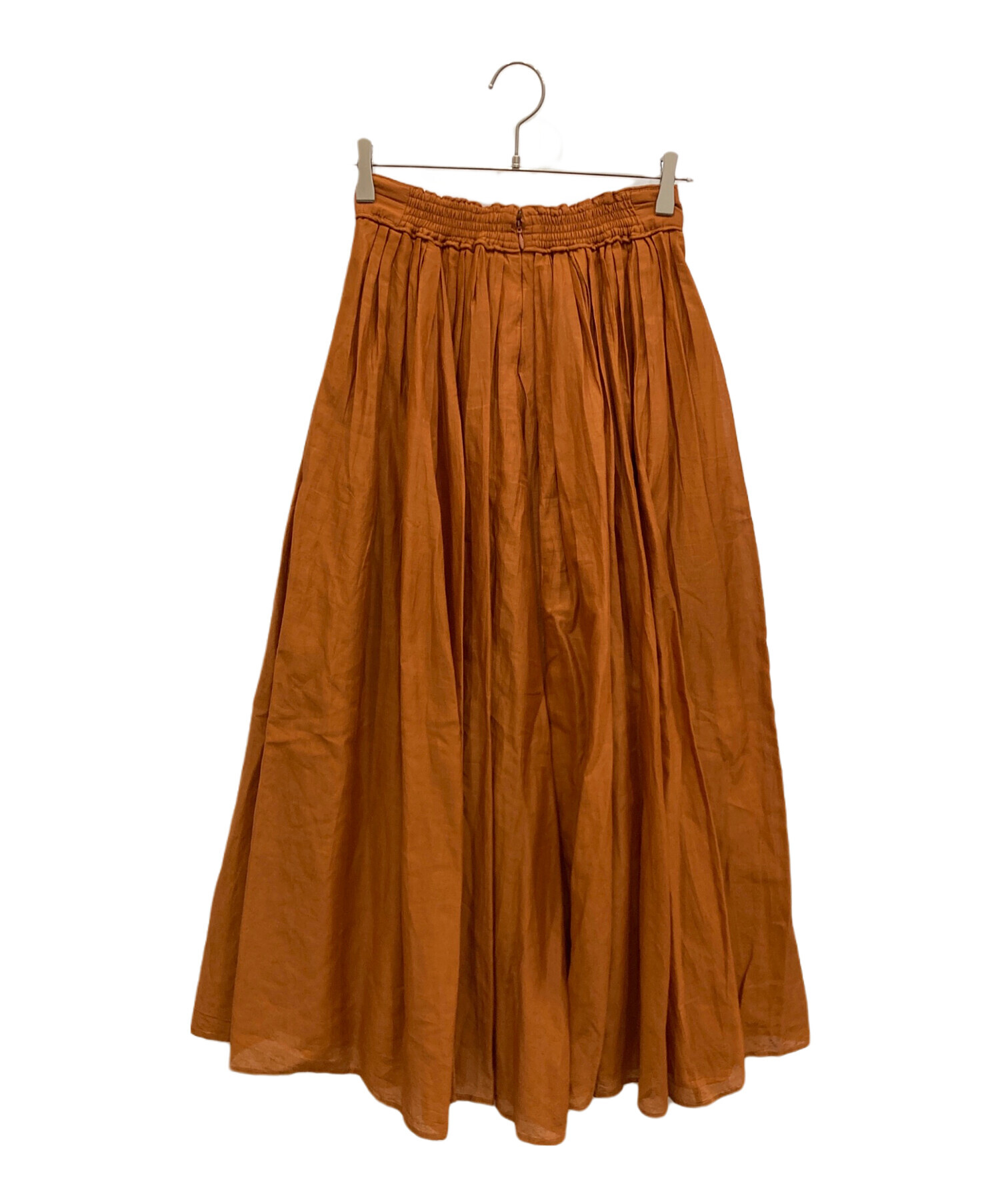 MARILYN MOON】TUCK TECHNIQUE SHEER SKIRT