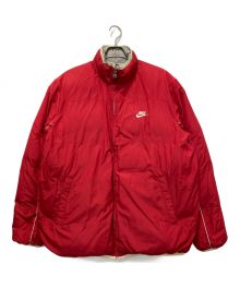 中古・古着通販】NIKE (ナイキ) リバーシブルダウンジャケット グレー 