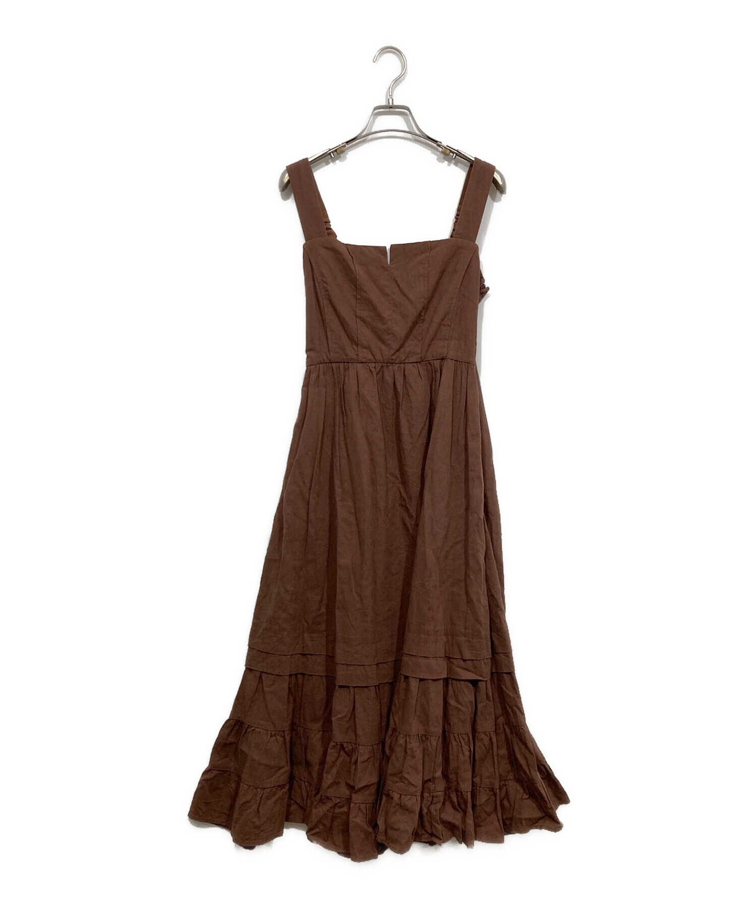 中古・古着通販】Her lip to (ハーリップトゥ) Ribbon Tiered Dress 