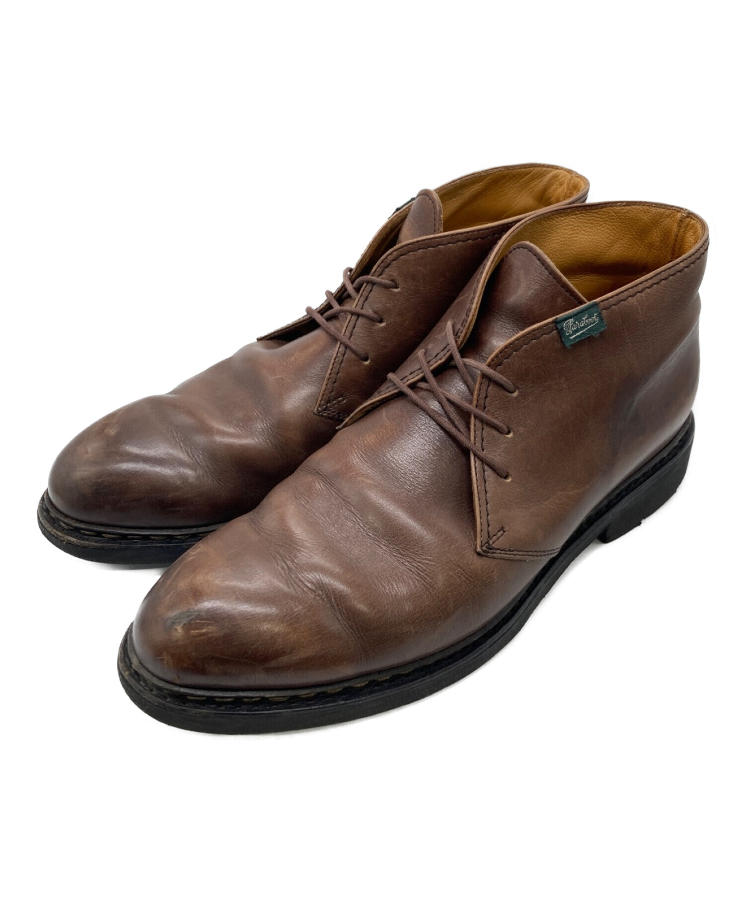 中古・古着通販】PARABOOT (パラブーツ) チャッカブーツ ブラウン  