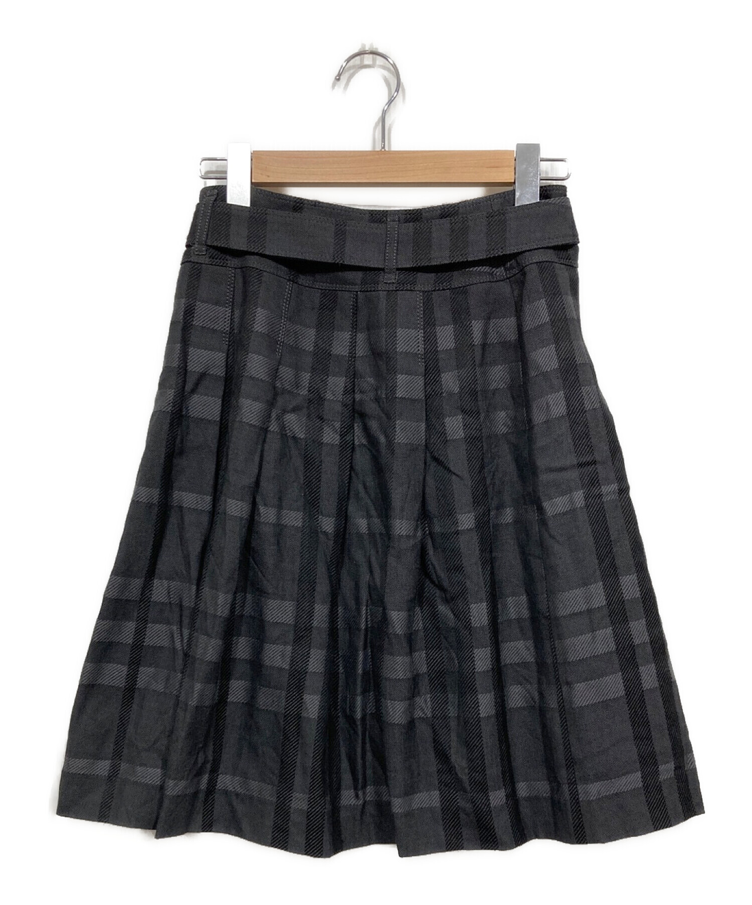 BURBERRY ブラックミニスカート 160A Burberry バーバリー スカート