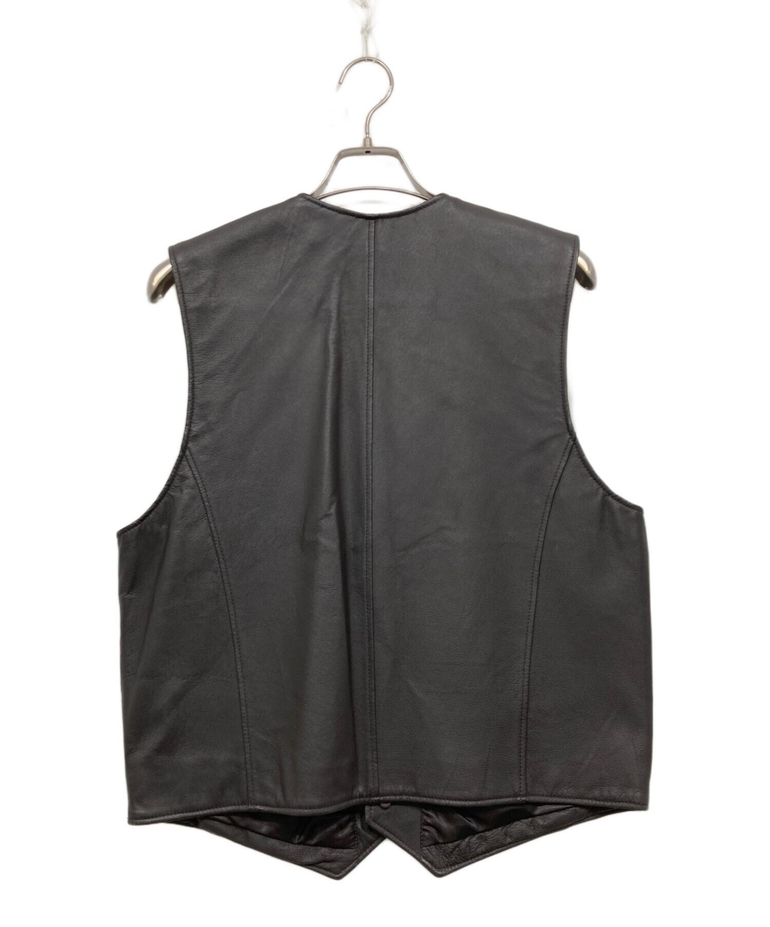 中古・古着通販】GIANNI VALENTINO (ジャンニバレンチノ) レザーベスト 