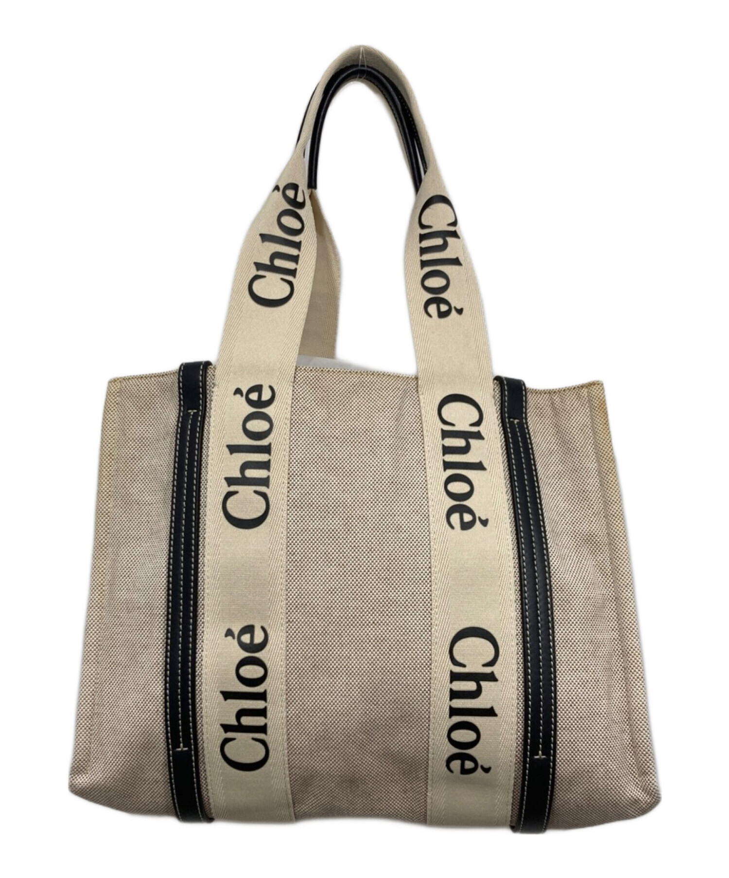 中古・古着通販】Chloe (クロエ) WOODYミディアムトートバッグ 