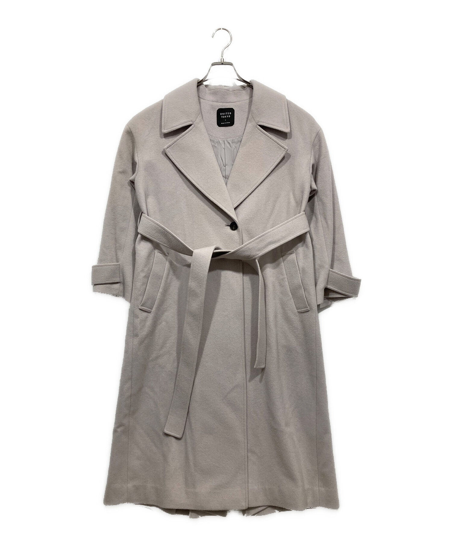 ユナイテッドトウキョウ モヘアマキシガウンコート ビッグコート