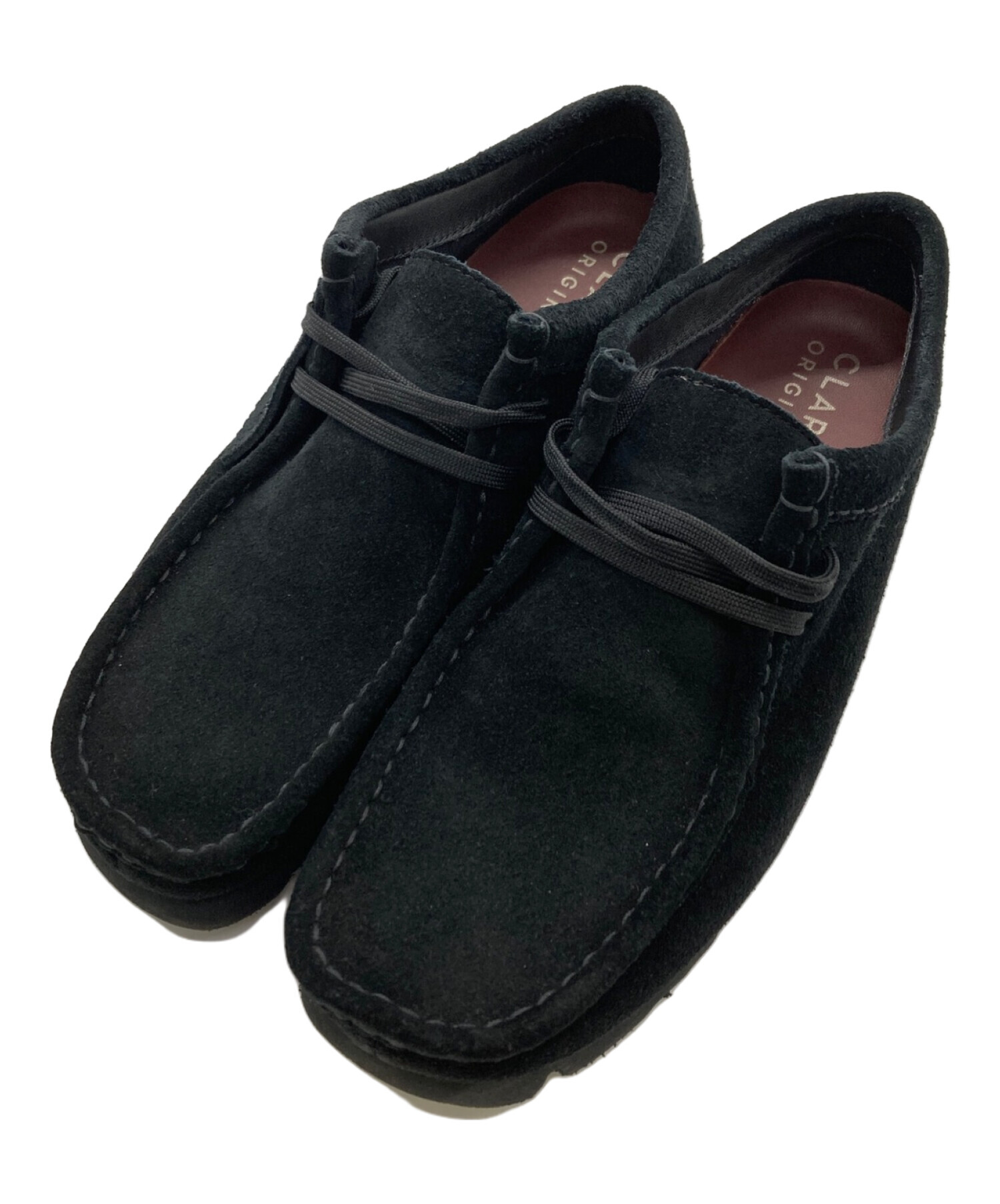 中古・古着通販】CLARKS (クラークス) ワラビー ゴアテックス ブラック 