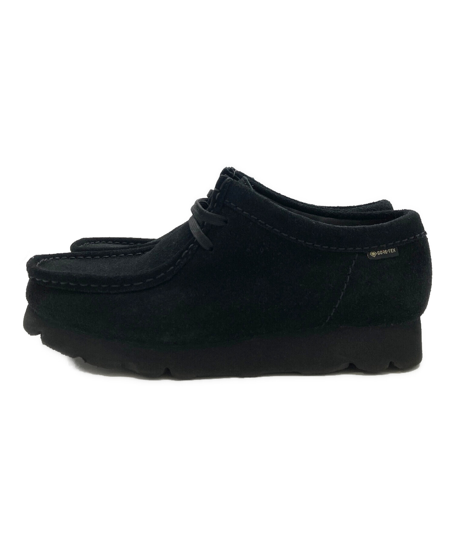 中古・古着通販】CLARKS (クラークス) ワラビー ゴアテックス ブラック 