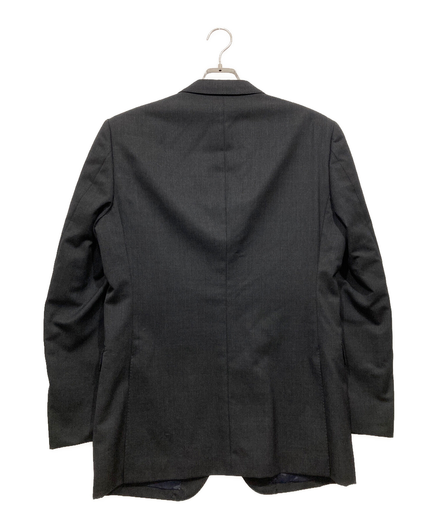 バーバリーブラックレーベル スーツ セットアップ ベロア 黒 SB421