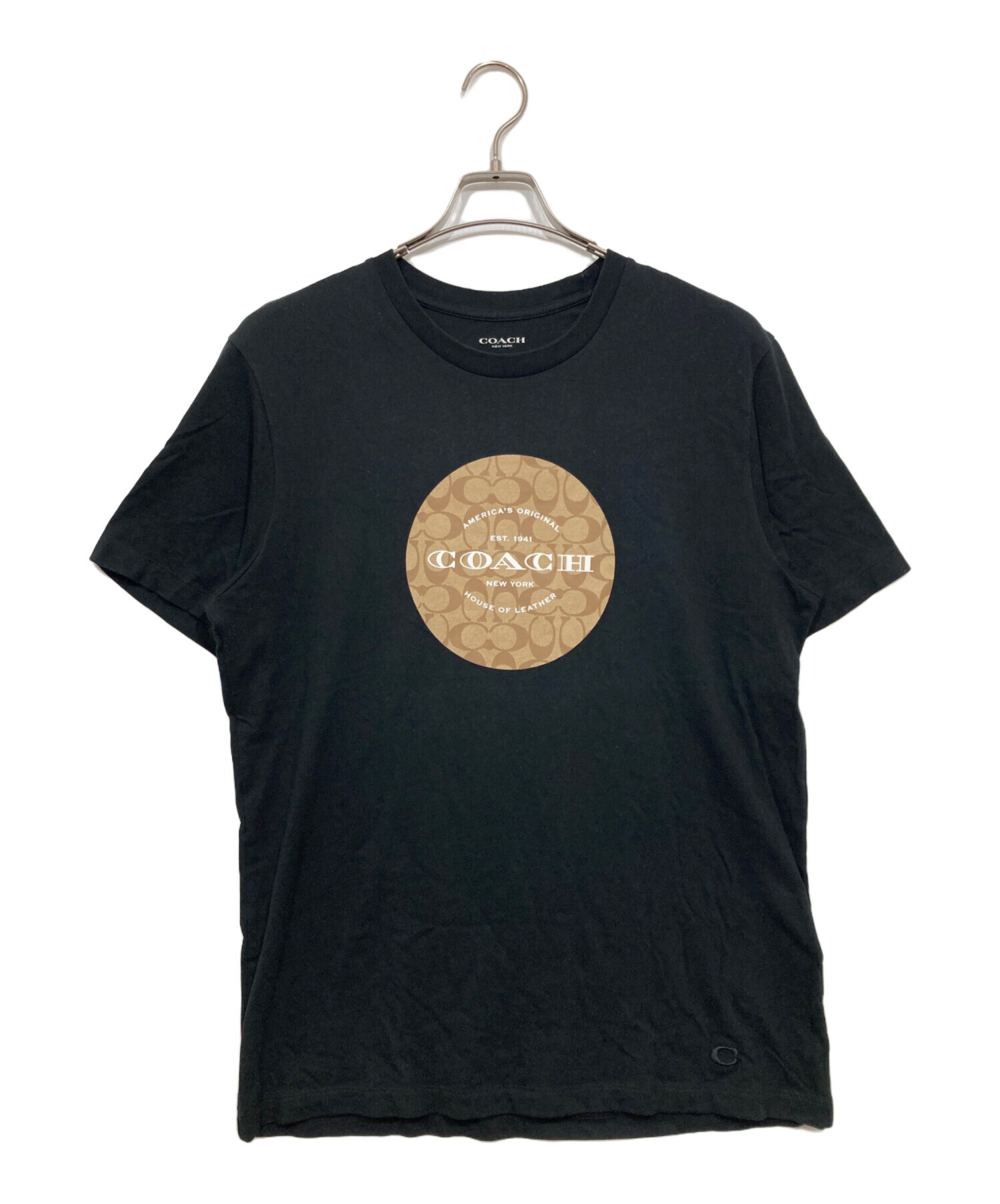中古・古着通販】COACH (コーチ) シグネチャー Tシャツ ブラック 