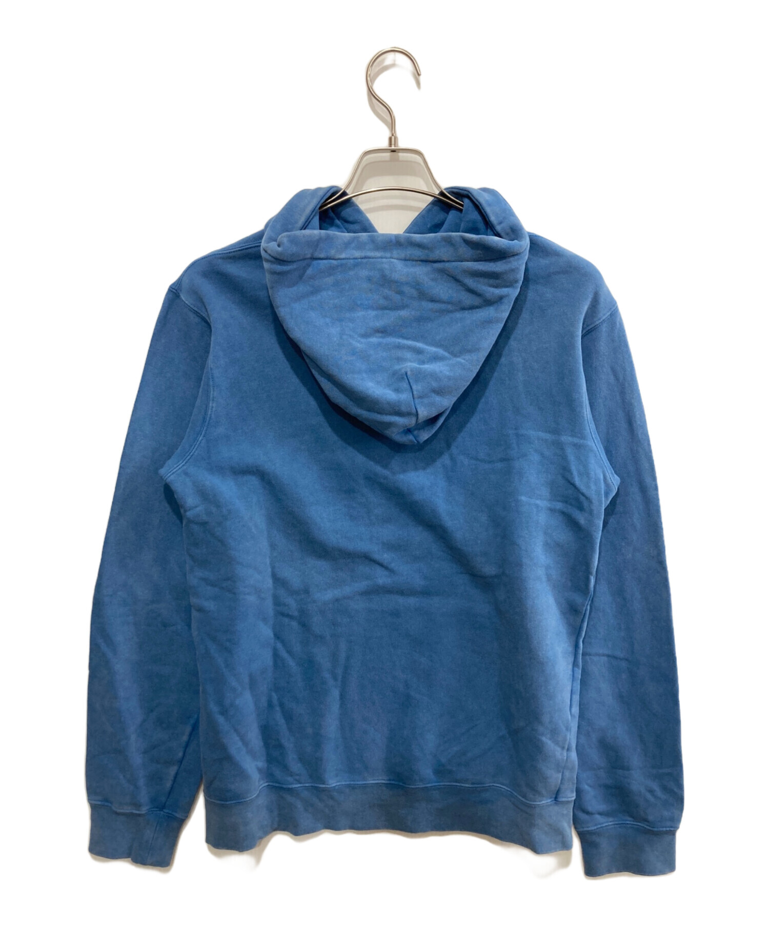 中古・古着通販】stussy (ステューシー) プルオーバーパーカー ブルー 