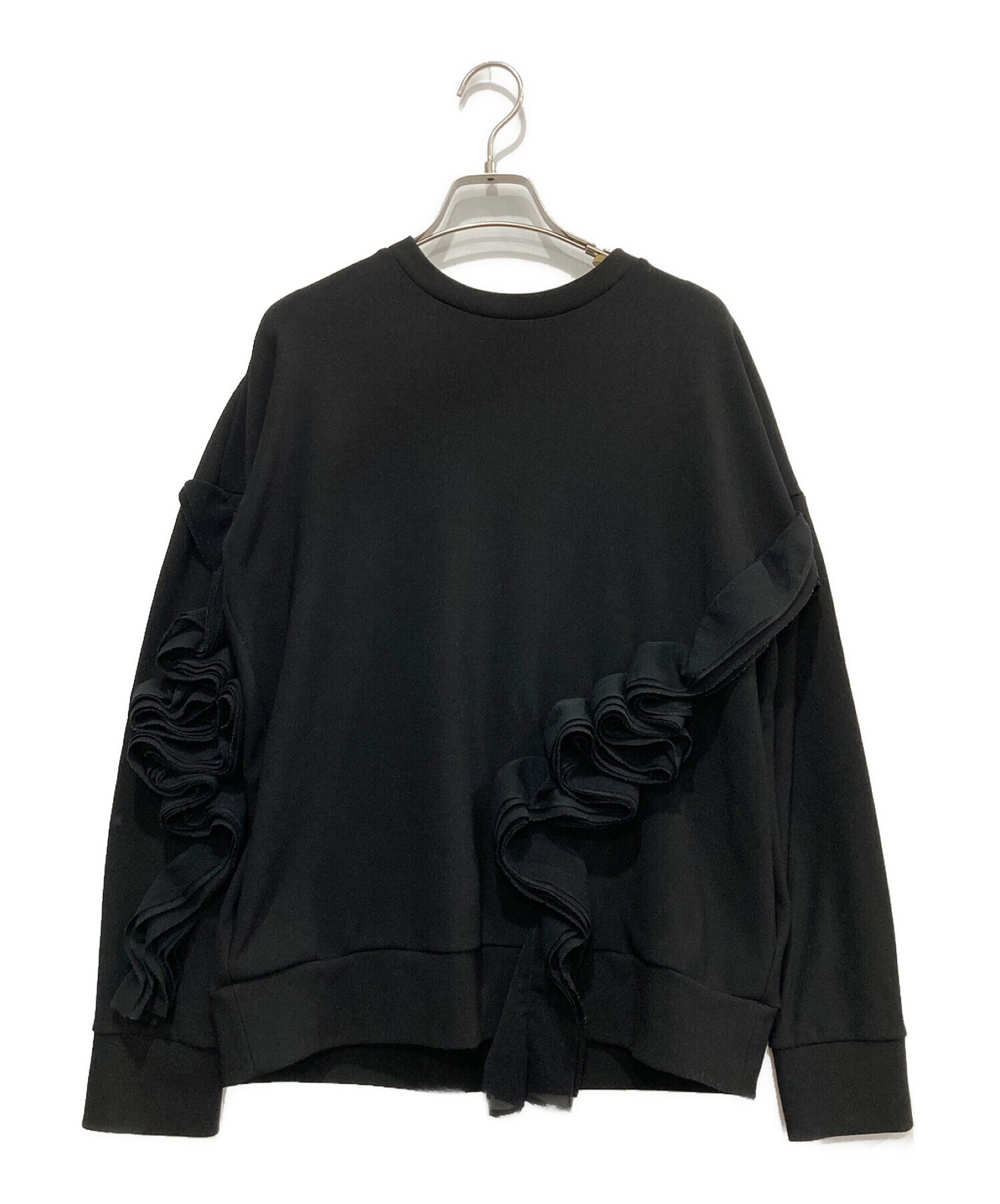 UN3D. アシンメトリーフリルスウェット セットアップ UN3D