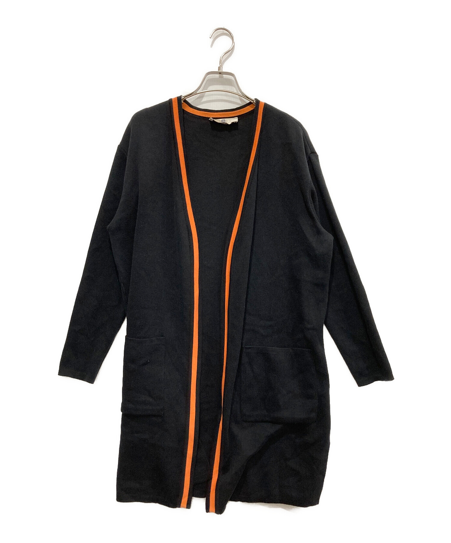 中古・古着通販】GIVENCHY (ジバンシィ) ロングカーディガン ブラック  