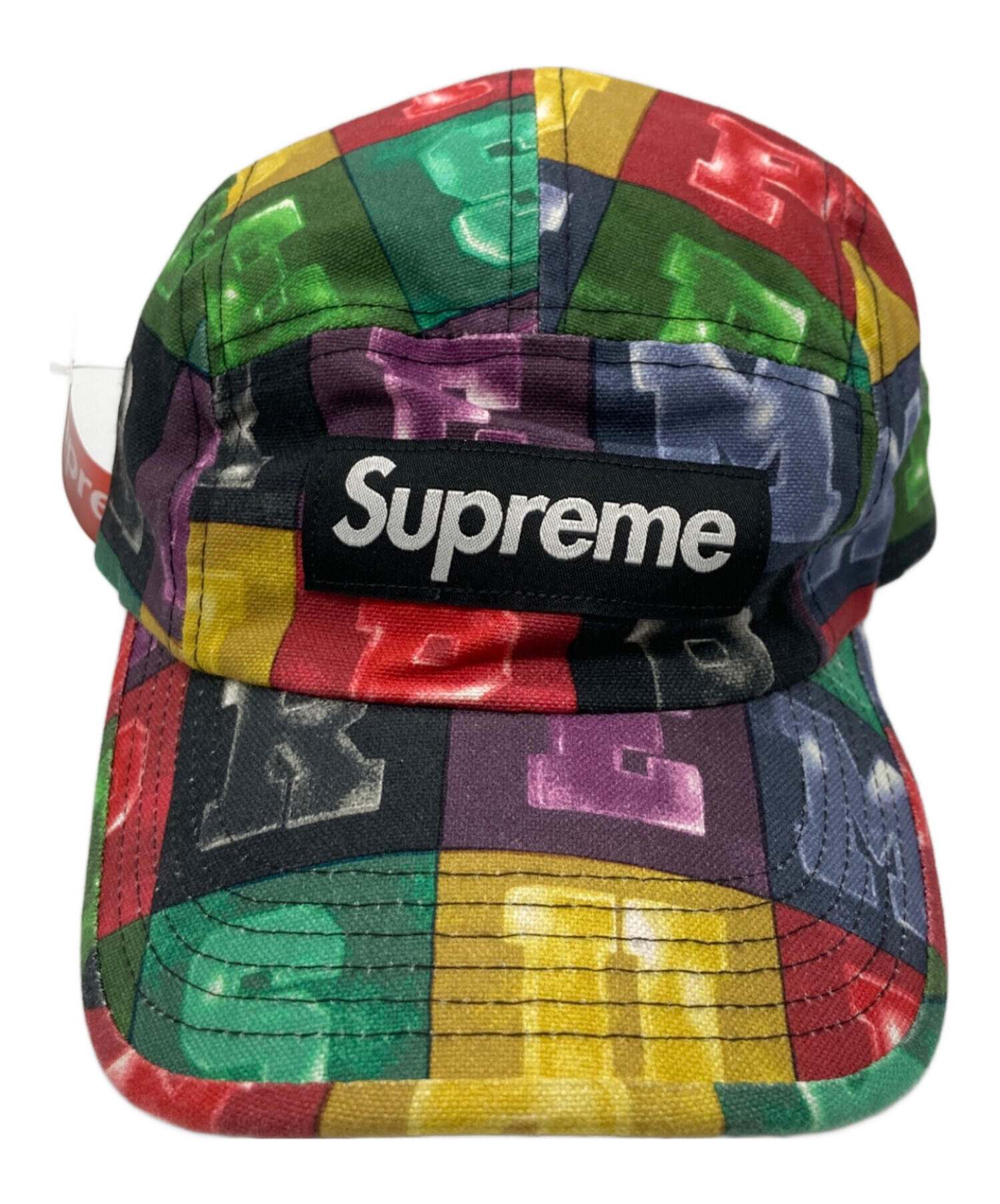中古・古着通販】SUPREME (シュプリーム) Blocks Camp Cap マルチ 