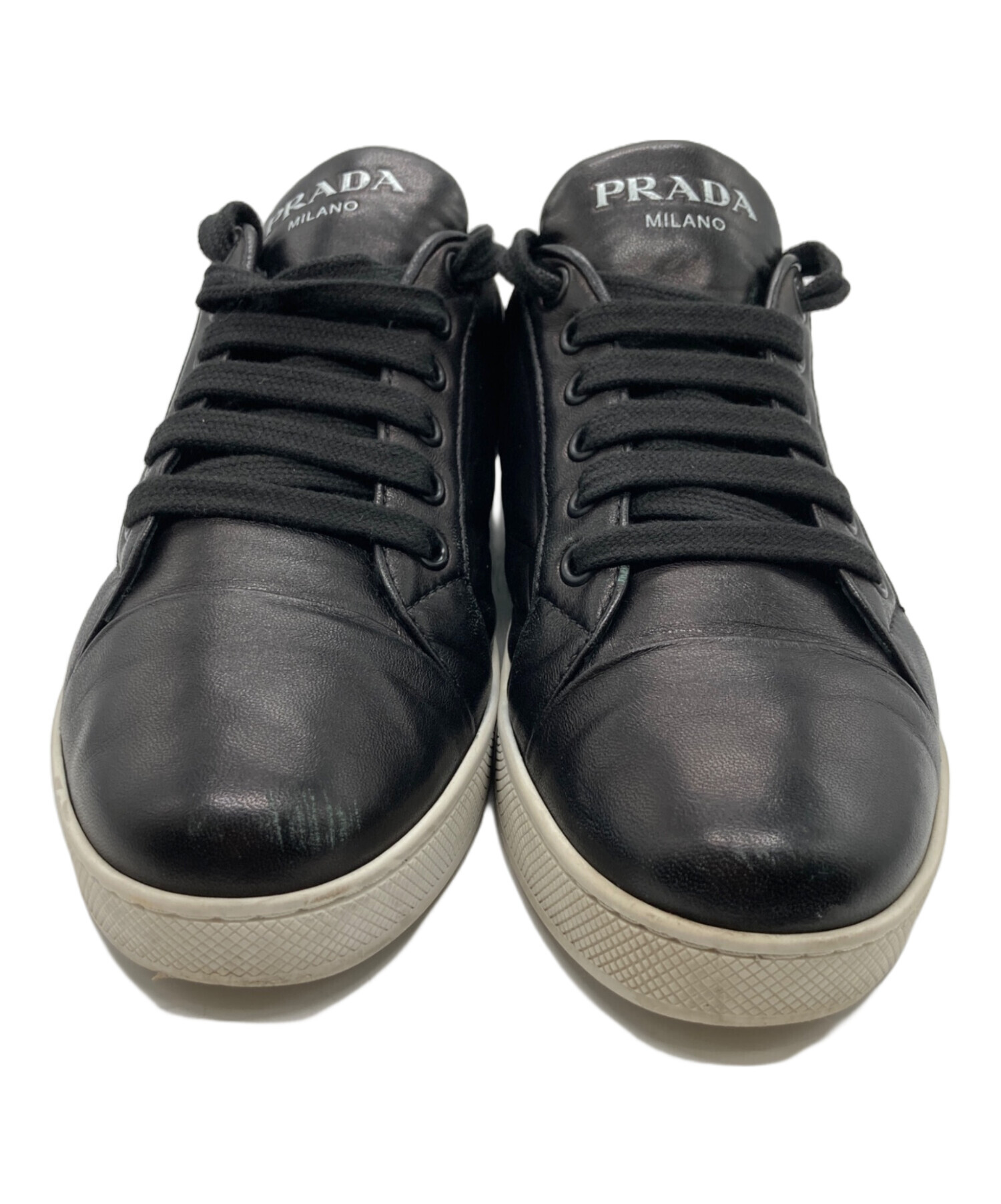 PRADA レザースニーカー36