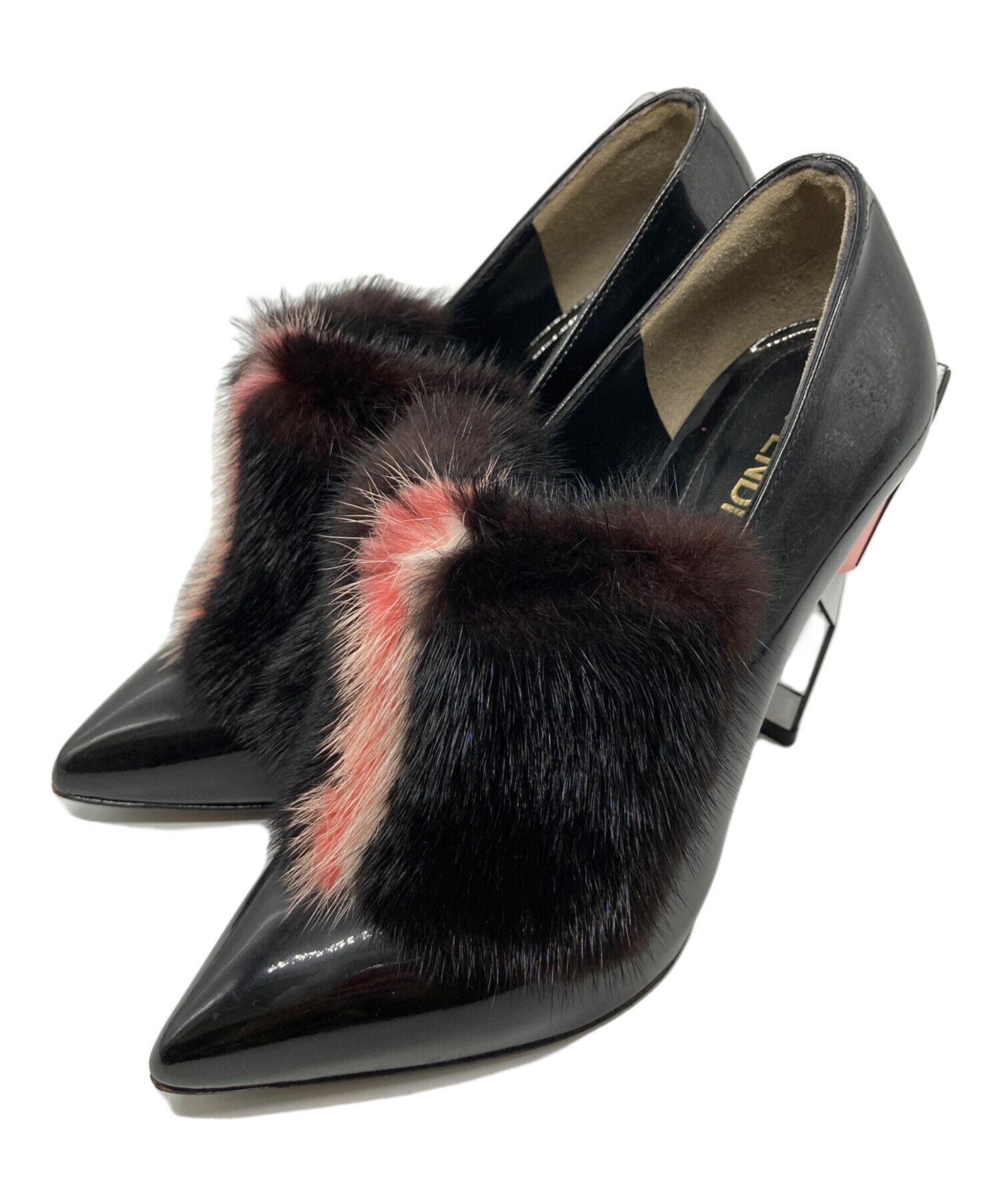 ファー パンプス（中古・古着通販】FENDI (フェンディ) ファーパンプス 