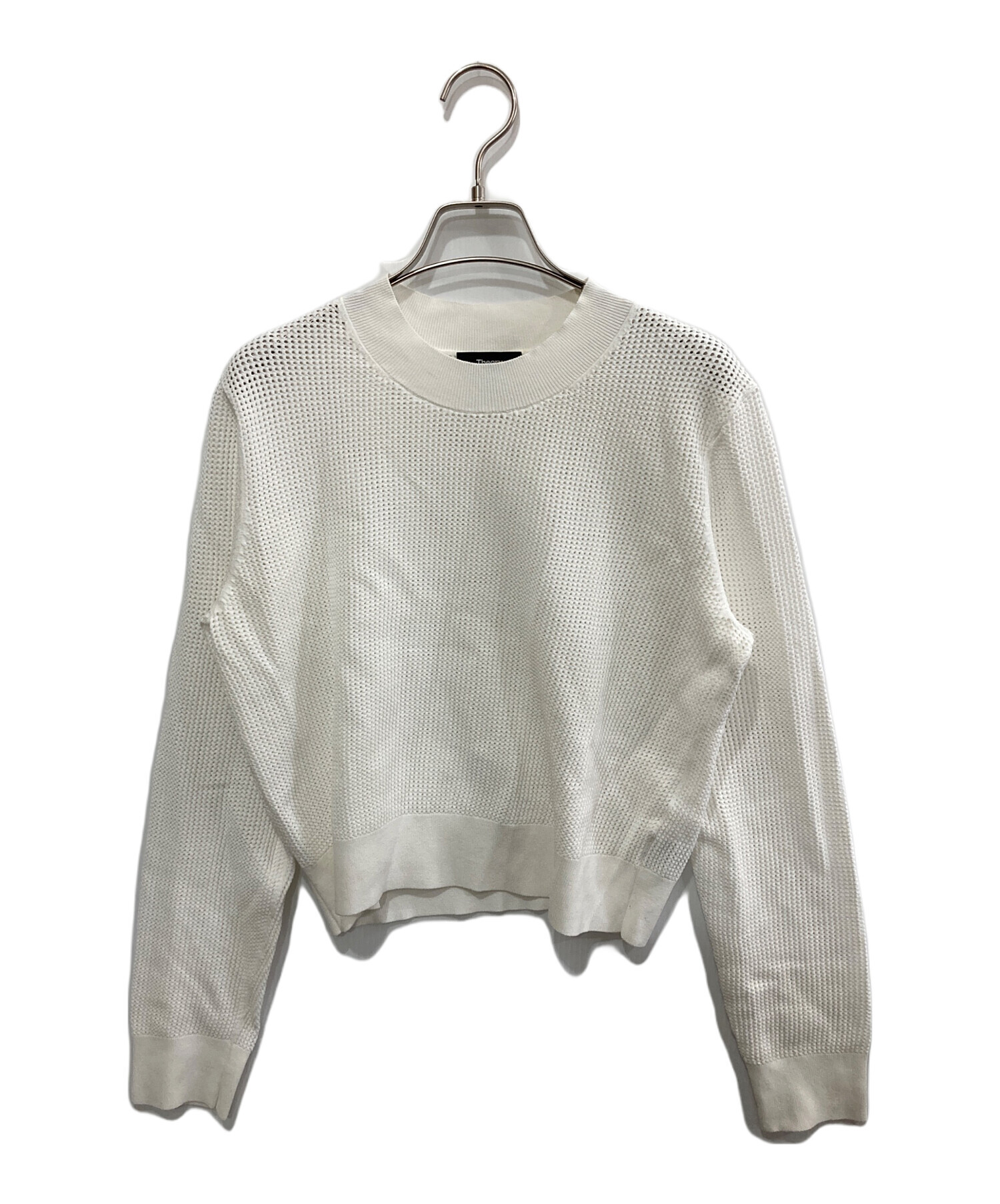 中古・古着通販】theory (セオリー) WOOSTER CREPE KNIT POINTELLE PO 