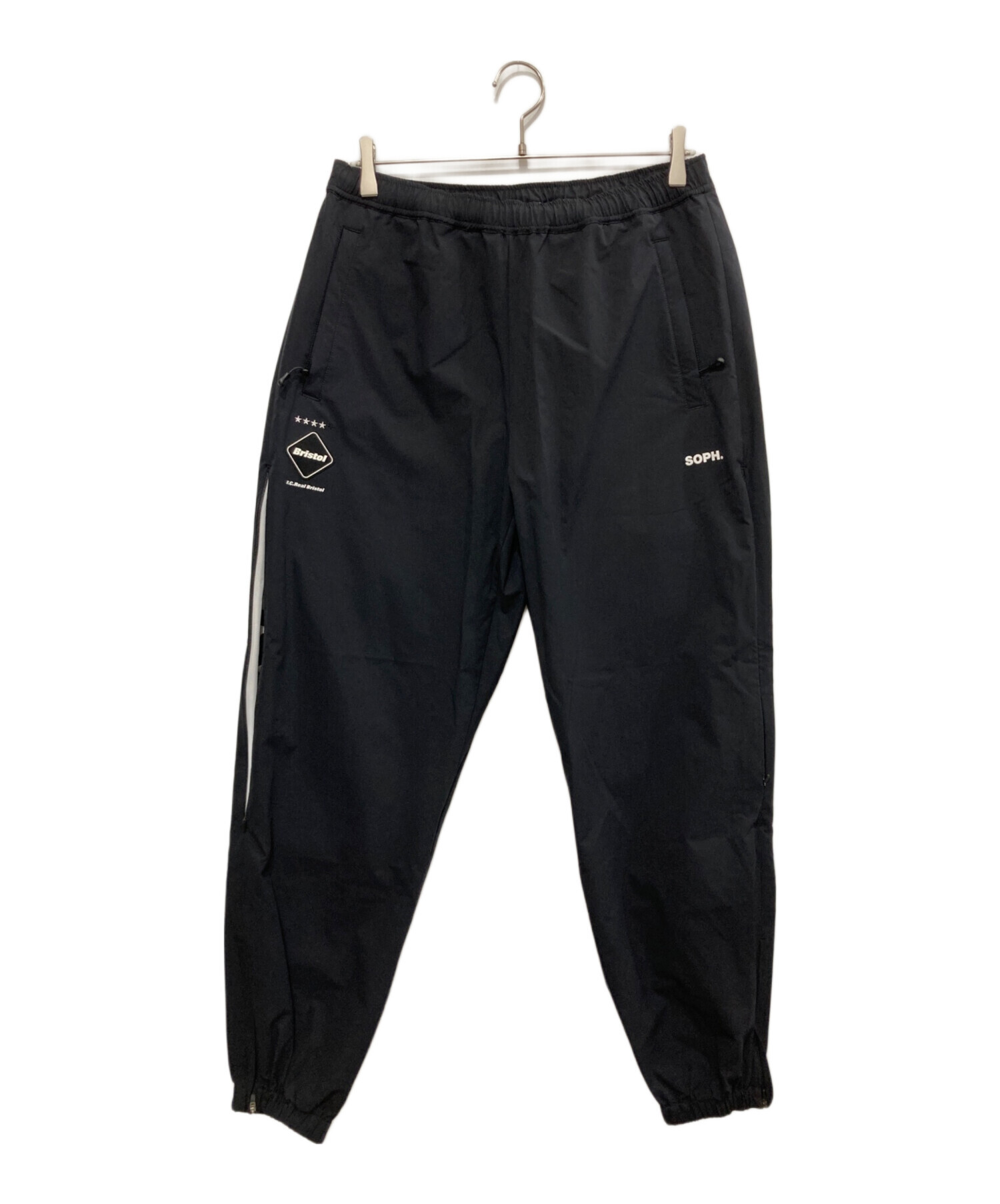 FCRB VENTILATION LOGO EASY PANTS 黒 L